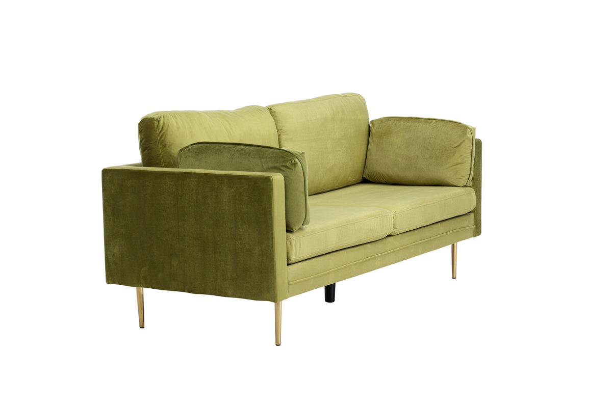 Boom Sofa in Grün präsentiert im Onlineshop von KAQTU Design AG. 3er Sofa ist von Venture Home