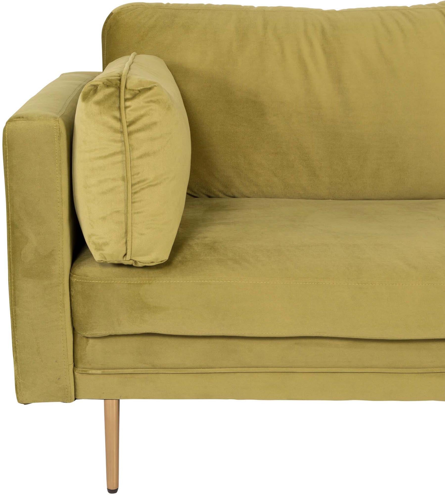 Boom Sofa in Grün präsentiert im Onlineshop von KAQTU Design AG. 3er Sofa ist von Venture Home