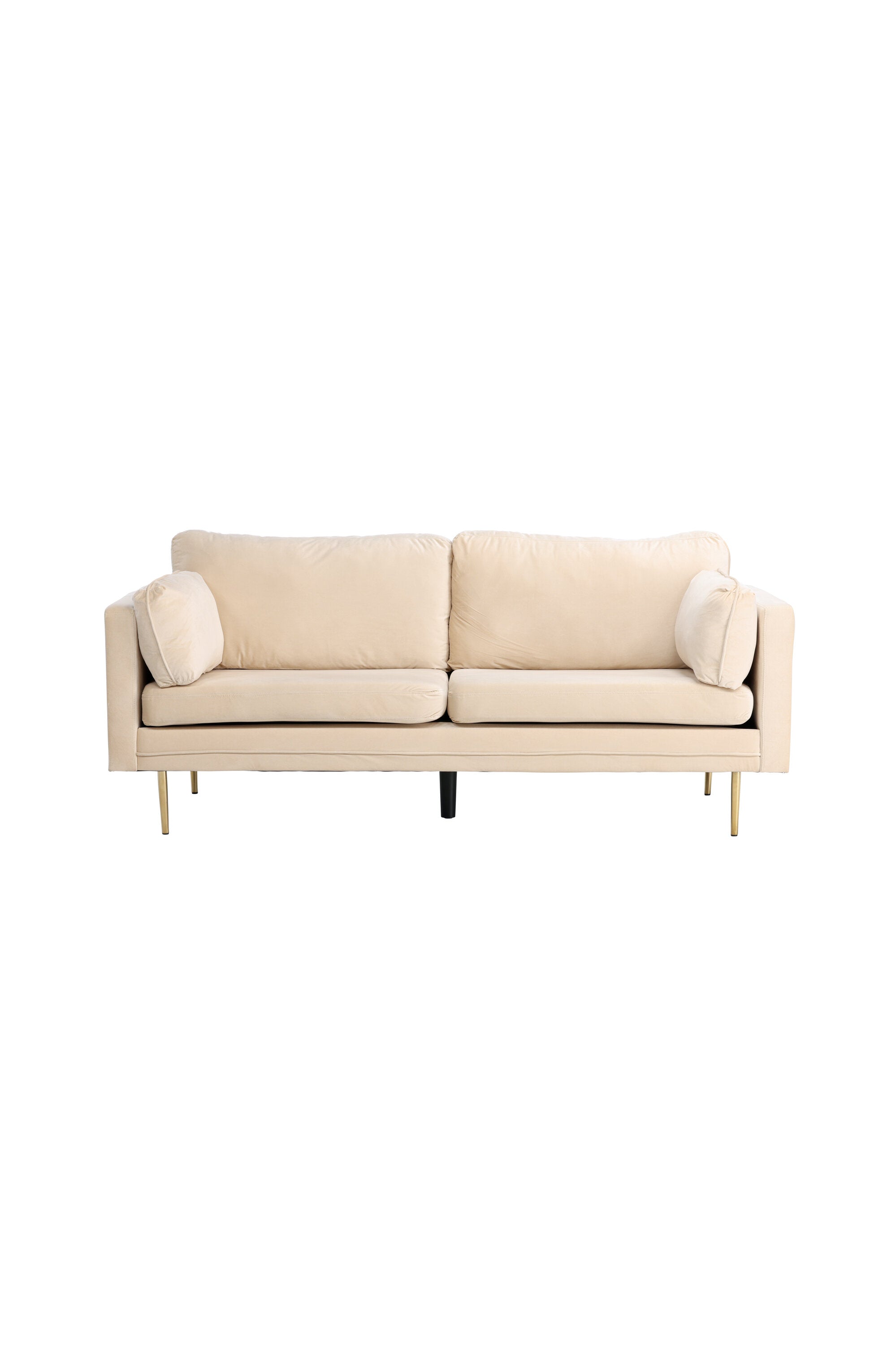 Boom Sofa in Creme präsentiert im Onlineshop von KAQTU Design AG. 3er Sofa ist von Venture Home