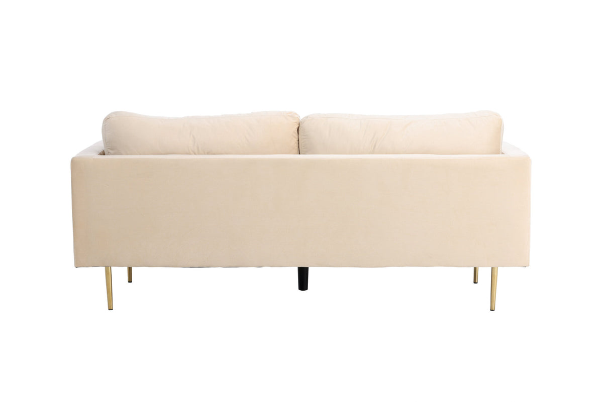 Boom Sofa in Creme präsentiert im Onlineshop von KAQTU Design AG. 3er Sofa ist von Venture Home