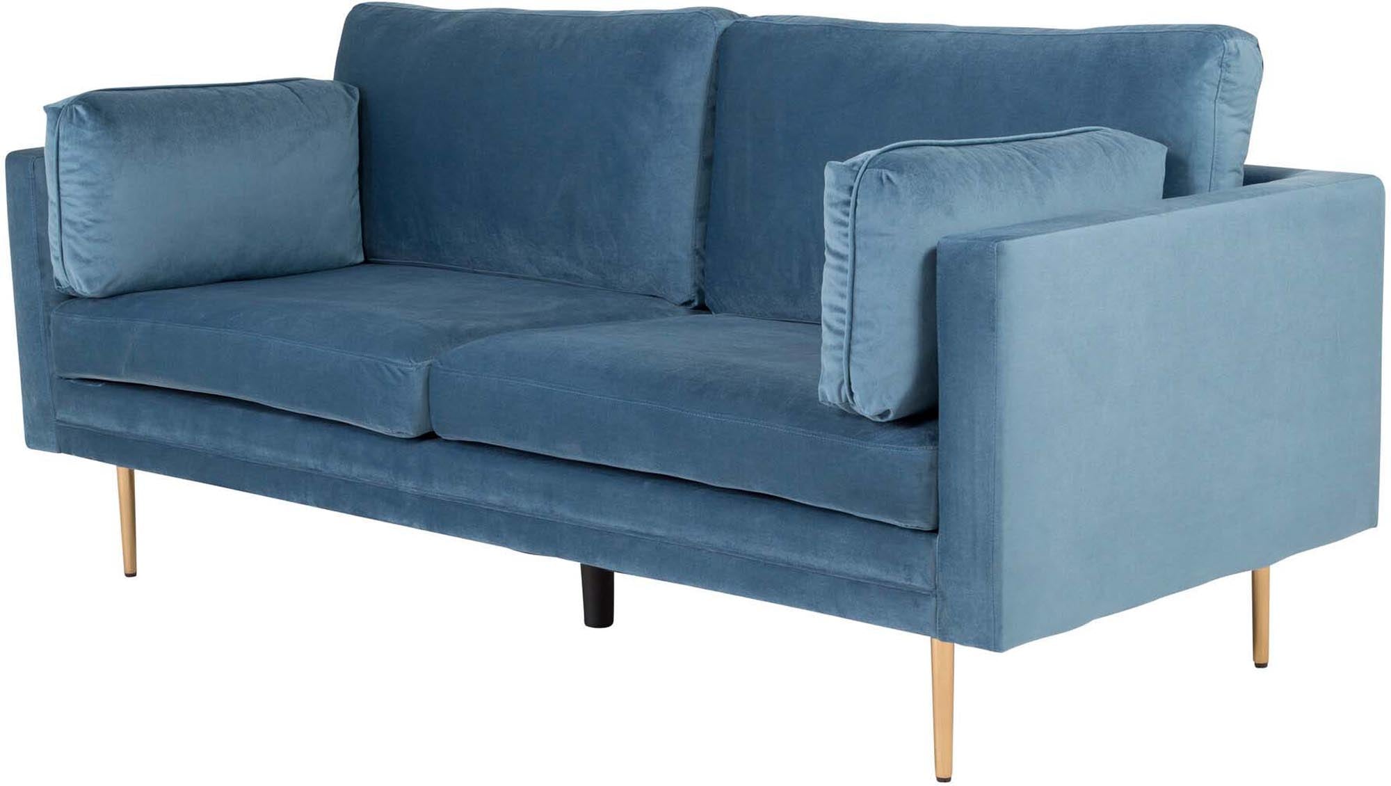 Boom Sofa in Blau präsentiert im Onlineshop von KAQTU Design AG. 3er Sofa ist von Venture Home