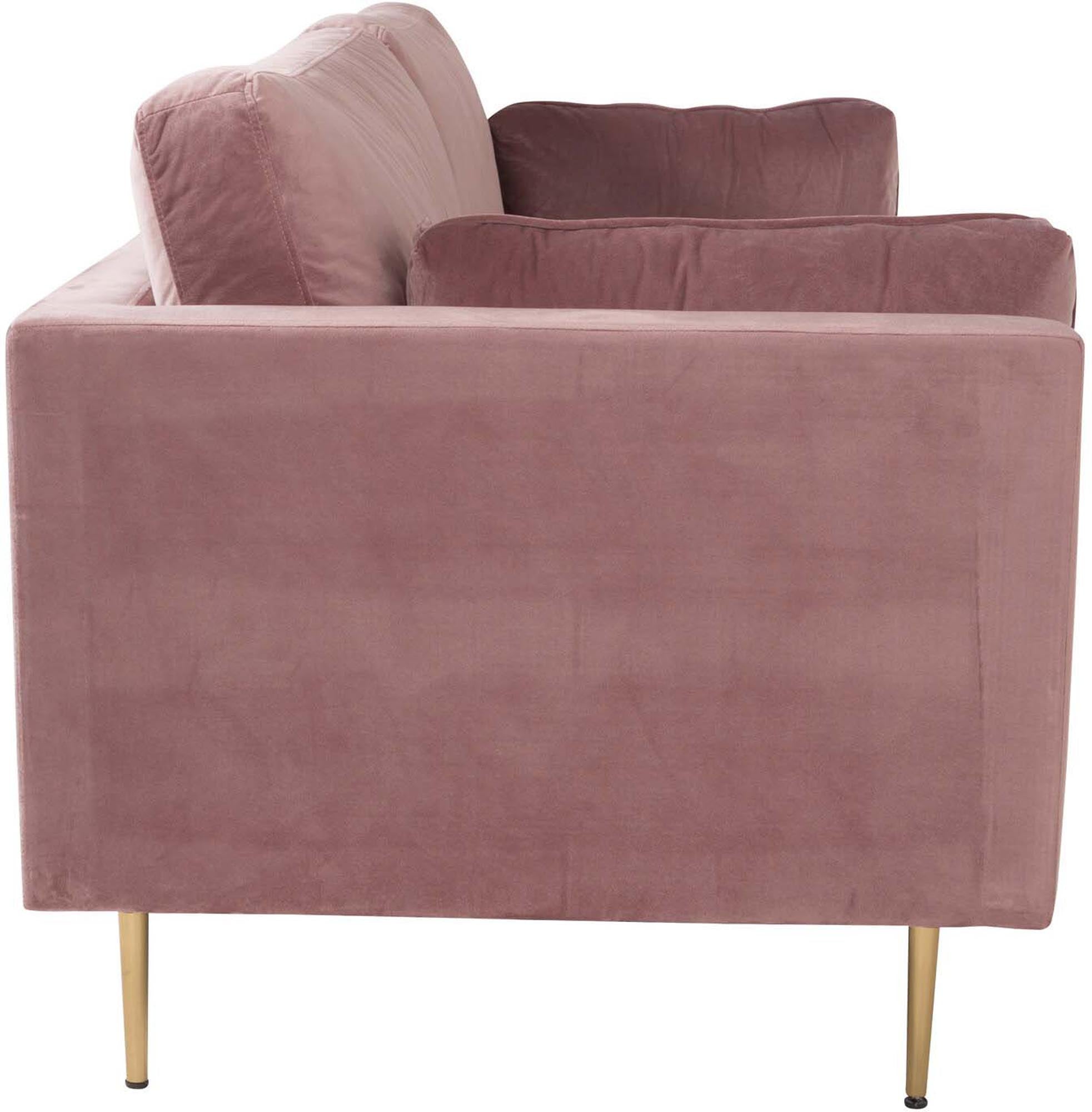Boom Sofa in Altrosa präsentiert im Onlineshop von KAQTU Design AG. 3er Sofa ist von Venture Home