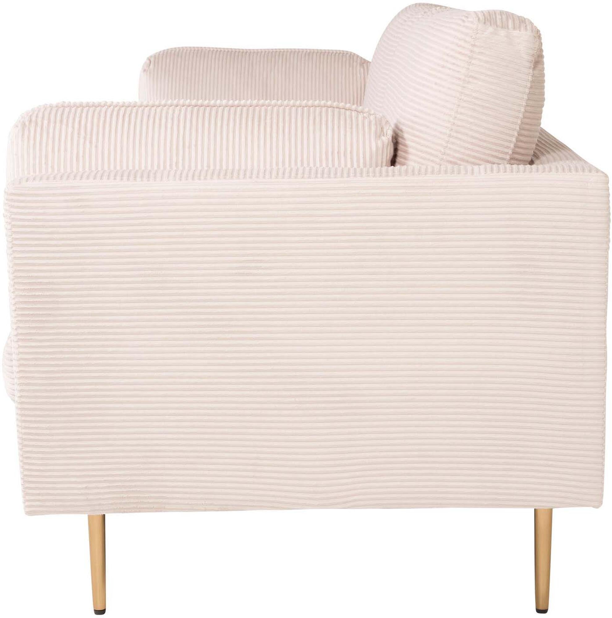 Boom Sofa in Beige präsentiert im Onlineshop von KAQTU Design AG. 3er Sofa ist von Venture Home