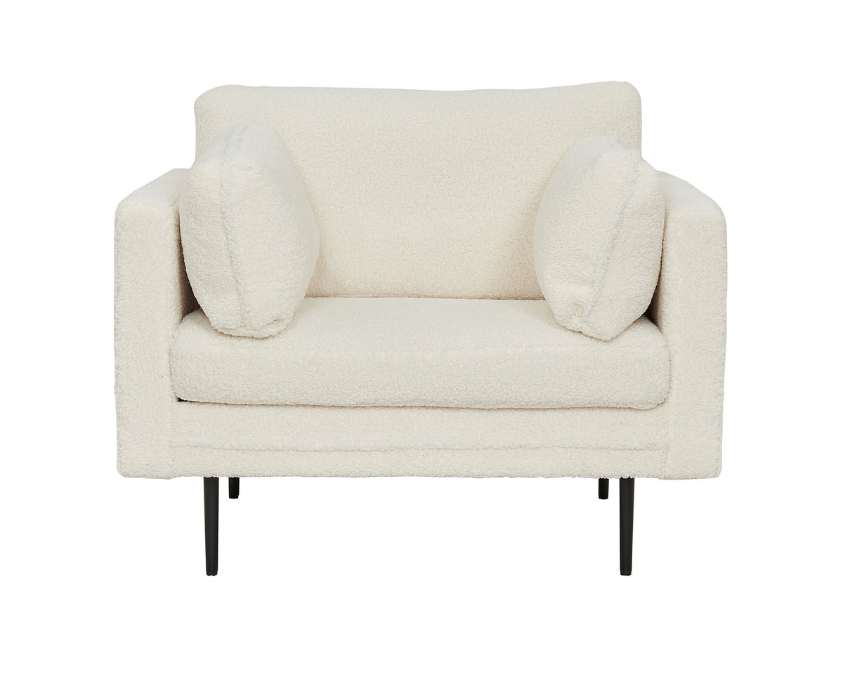 Boom Sessel in Weiss präsentiert im Onlineshop von KAQTU Design AG. Sessel mit Armlehnen ist von Venture Home