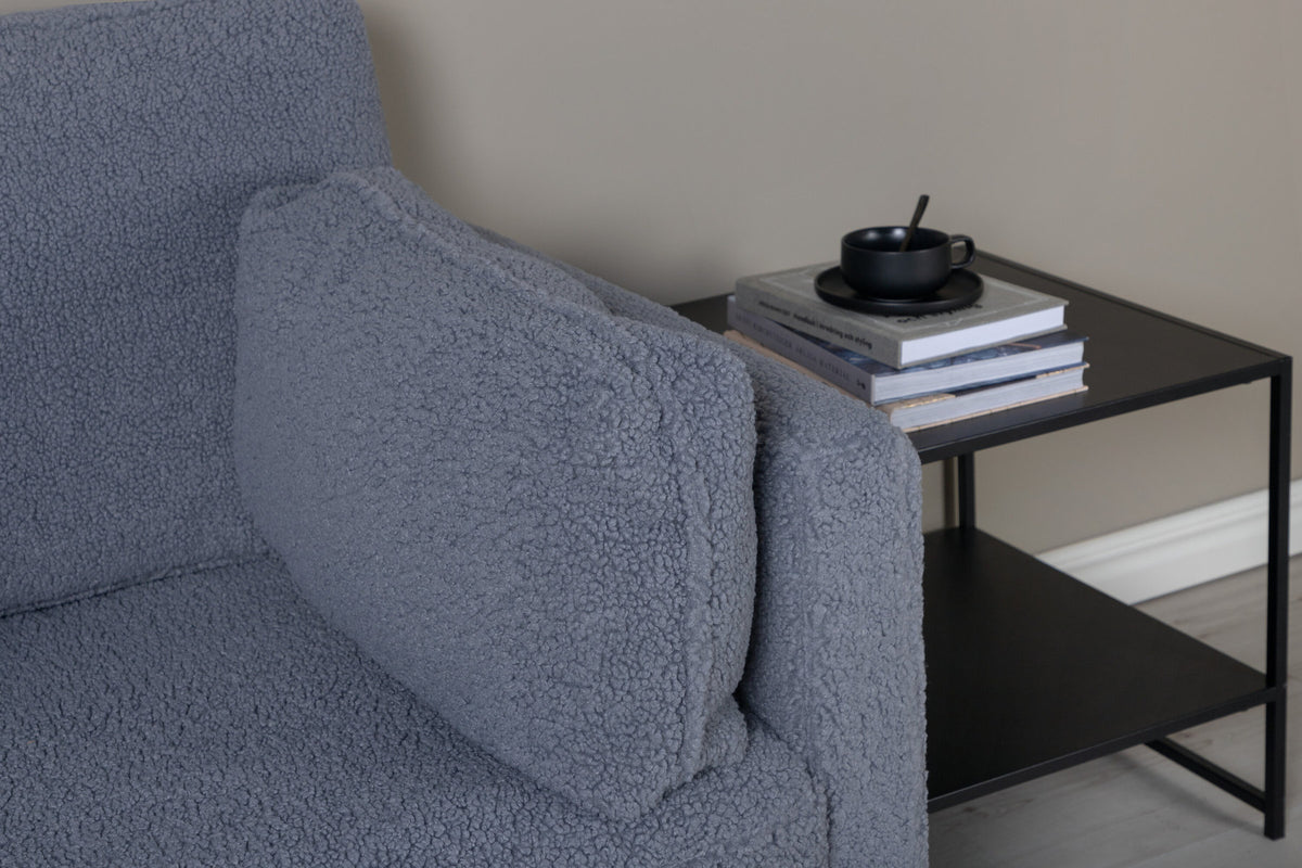 Boom Sessel in Dunkelgrau präsentiert im Onlineshop von KAQTU Design AG. Sessel mit Armlehnen ist von Venture Home