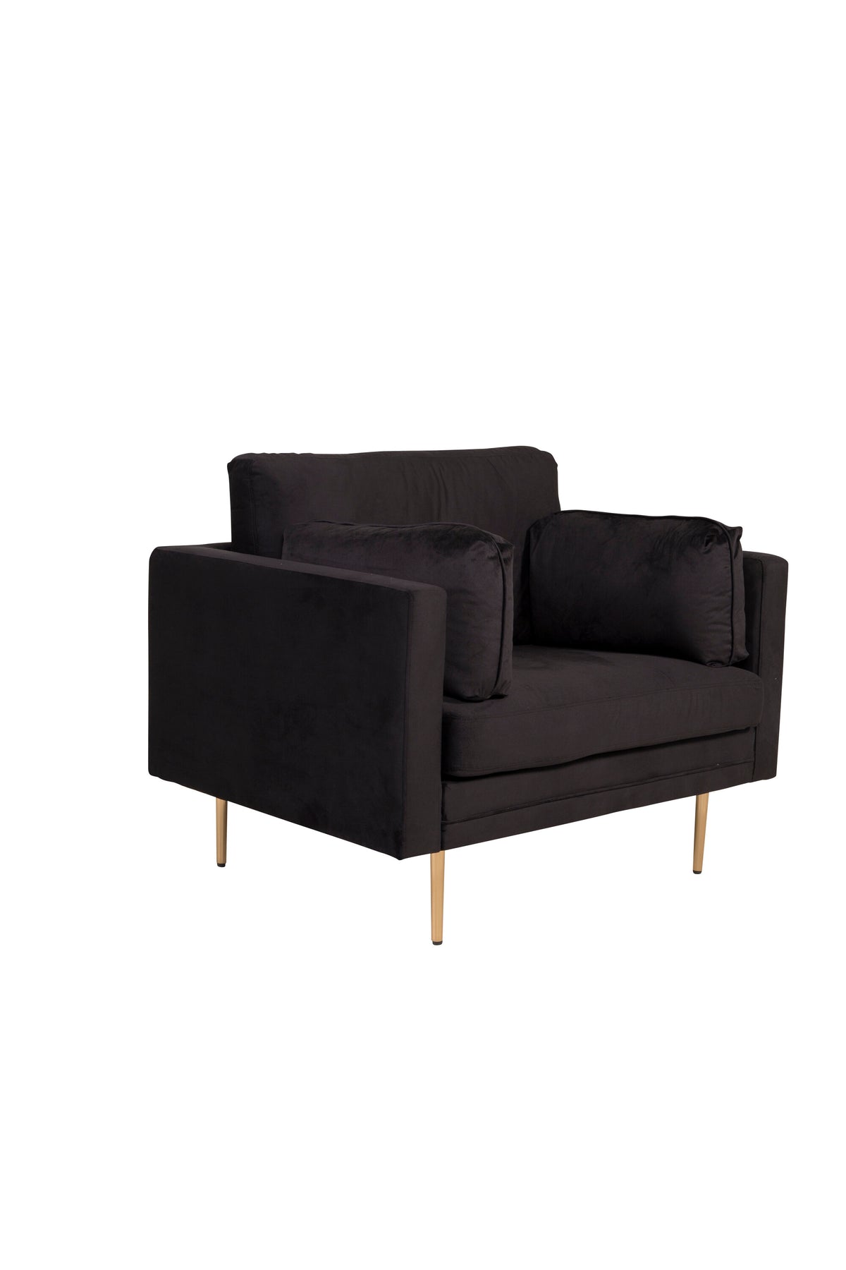 Boom Sessel in Schwarz präsentiert im Onlineshop von KAQTU Design AG. Sessel mit Armlehnen ist von Venture Home