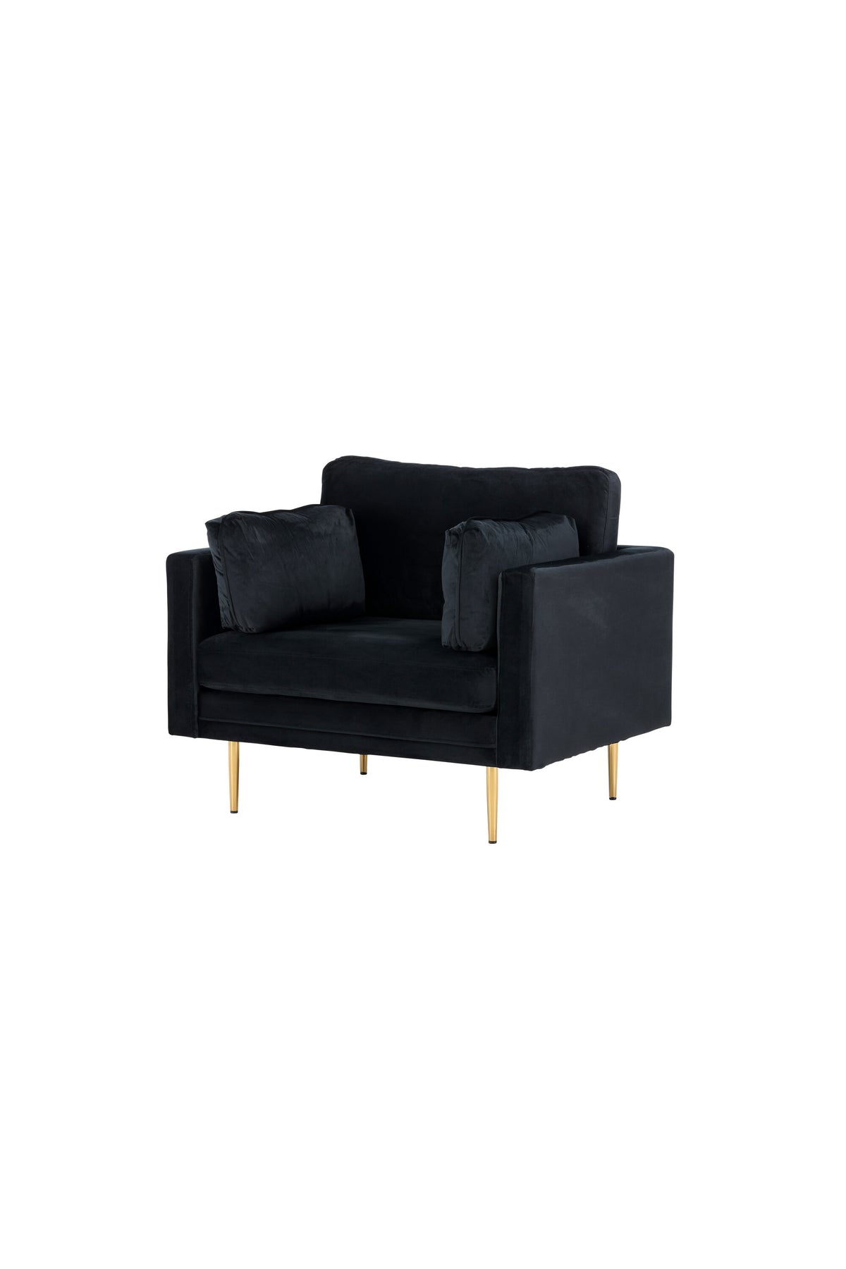Boom Sessel in Schwarz präsentiert im Onlineshop von KAQTU Design AG. Sessel mit Armlehnen ist von Venture Home