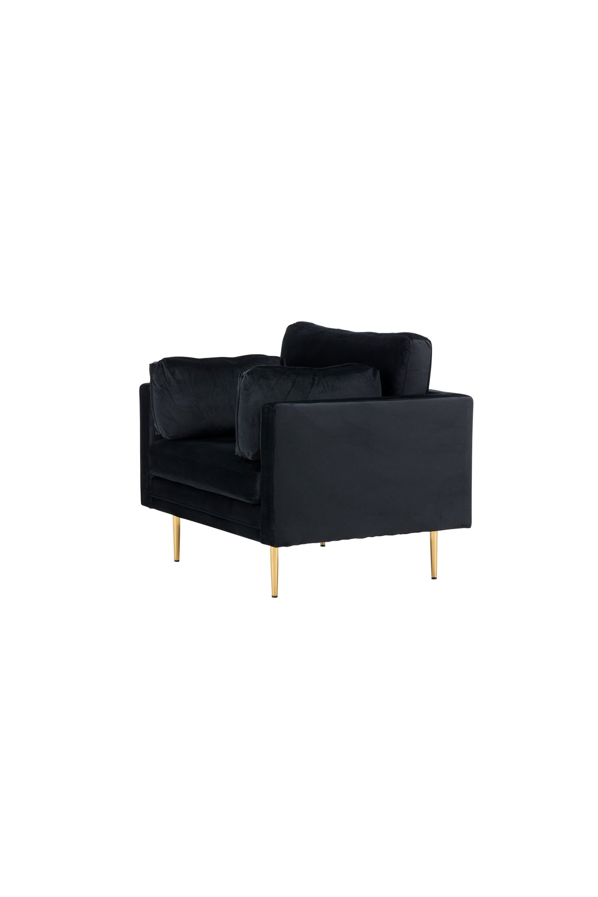 Boom Sessel in Schwarz präsentiert im Onlineshop von KAQTU Design AG. Sessel mit Armlehnen ist von Venture Home