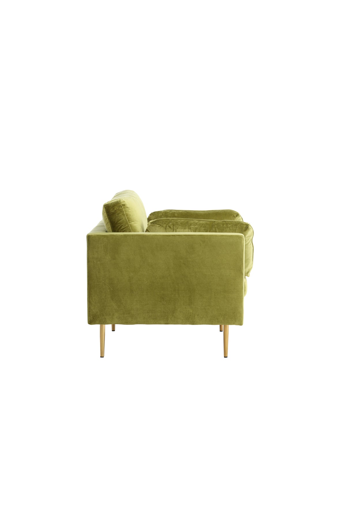 Boom Sessel in Grün präsentiert im Onlineshop von KAQTU Design AG. Sessel mit Armlehnen ist von Venture Home