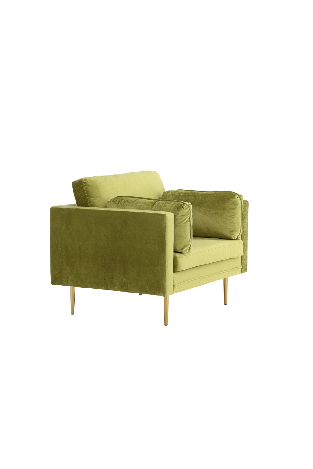 Boom Sessel in Grün präsentiert im Onlineshop von KAQTU Design AG. Sessel mit Armlehnen ist von Venture Home