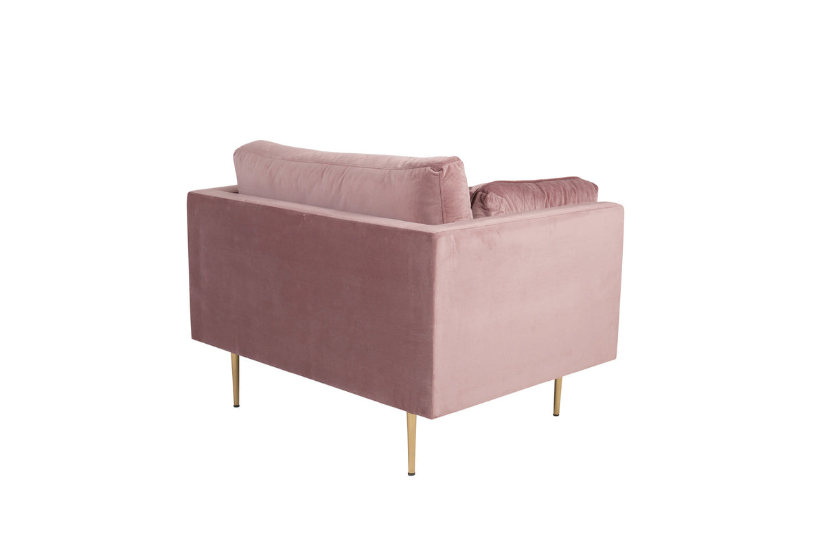Boom Sessel in Altrosa präsentiert im Onlineshop von KAQTU Design AG. Sessel mit Armlehnen ist von Venture Home
