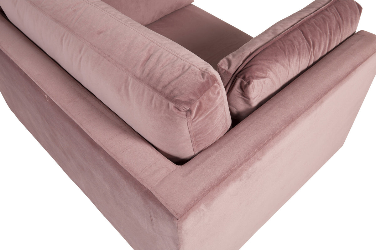 Boom Sessel in Altrosa präsentiert im Onlineshop von KAQTU Design AG. Sessel mit Armlehnen ist von Venture Home