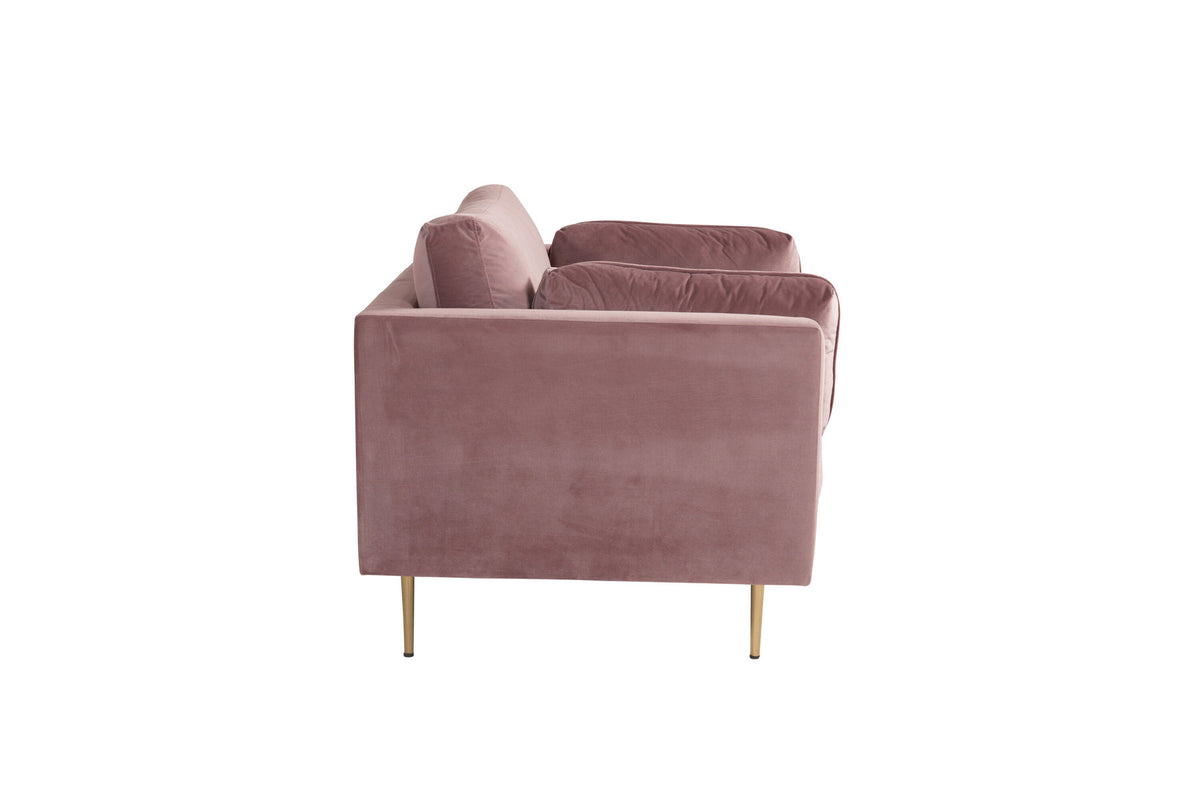 Boom Sessel in Altrosa präsentiert im Onlineshop von KAQTU Design AG. Sessel mit Armlehnen ist von Venture Home
