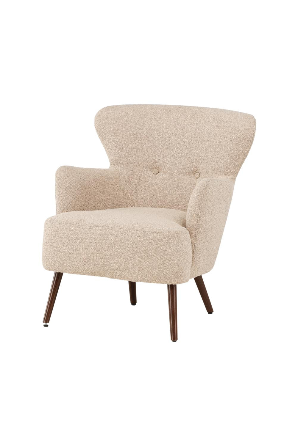 Lincoln Sessel in Beige präsentiert im Onlineshop von KAQTU Design AG. Sessel mit Armlehnen ist von Venture Home