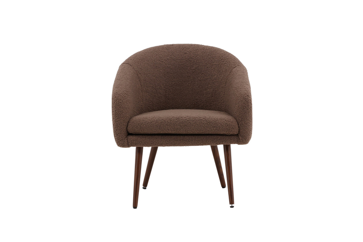 Wanda Sessel in Braun präsentiert im Onlineshop von KAQTU Design AG. Sessel mit Armlehnen ist von Venture Home