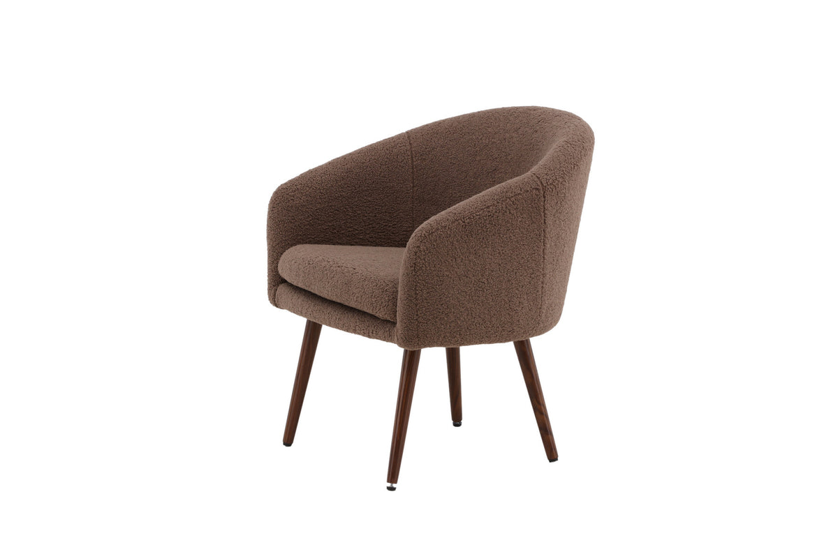 Wanda Sessel in Braun präsentiert im Onlineshop von KAQTU Design AG. Sessel mit Armlehnen ist von Venture Home