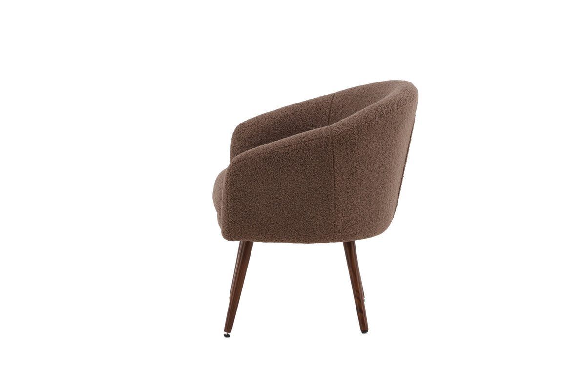 Wanda Sessel in Braun präsentiert im Onlineshop von KAQTU Design AG. Sessel mit Armlehnen ist von Venture Home
