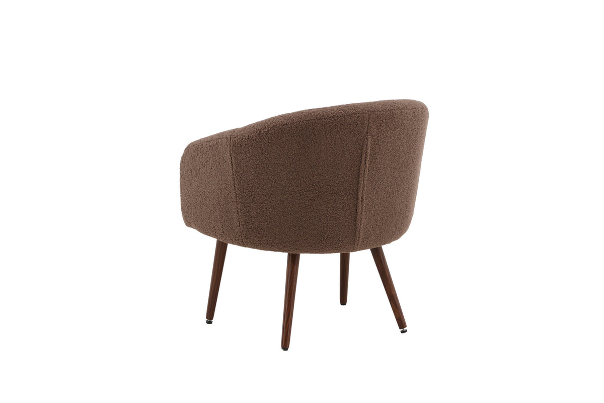 Wanda Sessel in Braun präsentiert im Onlineshop von KAQTU Design AG. Sessel mit Armlehnen ist von Venture Home