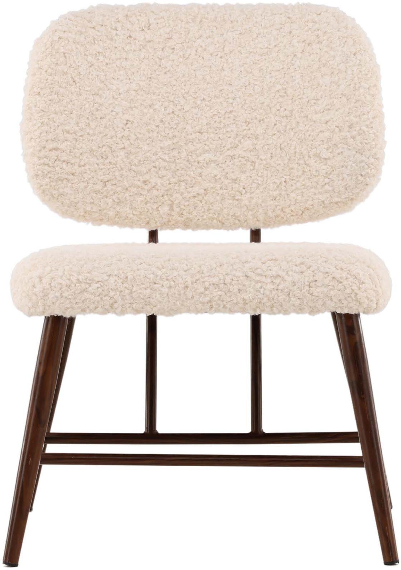 Eleganter Midland Sessel von Venture Home in weichem Teddy-Material.