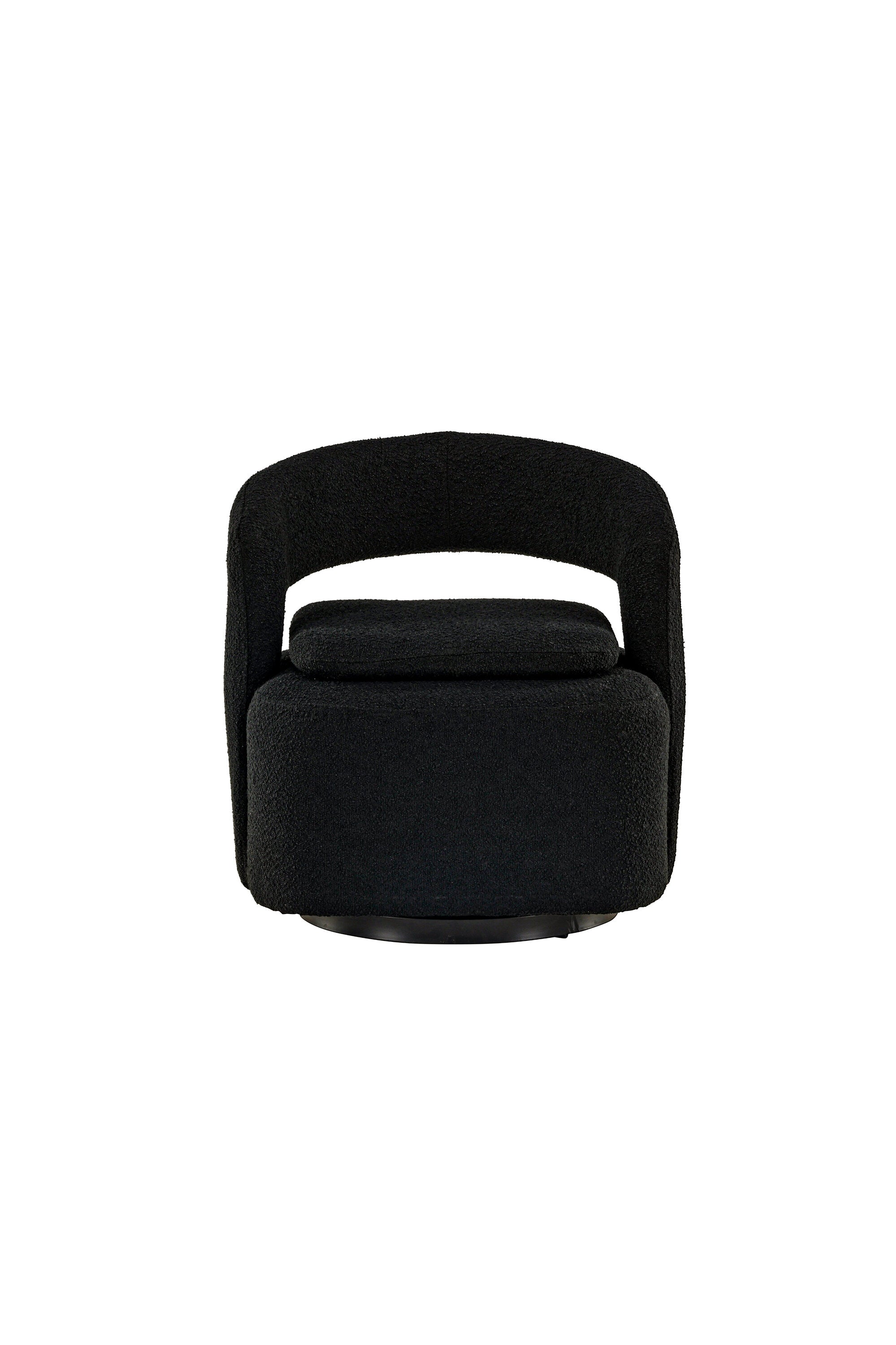 Laurel Sessel in Schwarz präsentiert im Onlineshop von KAQTU Design AG. Sessel mit Armlehnen ist von Venture Home