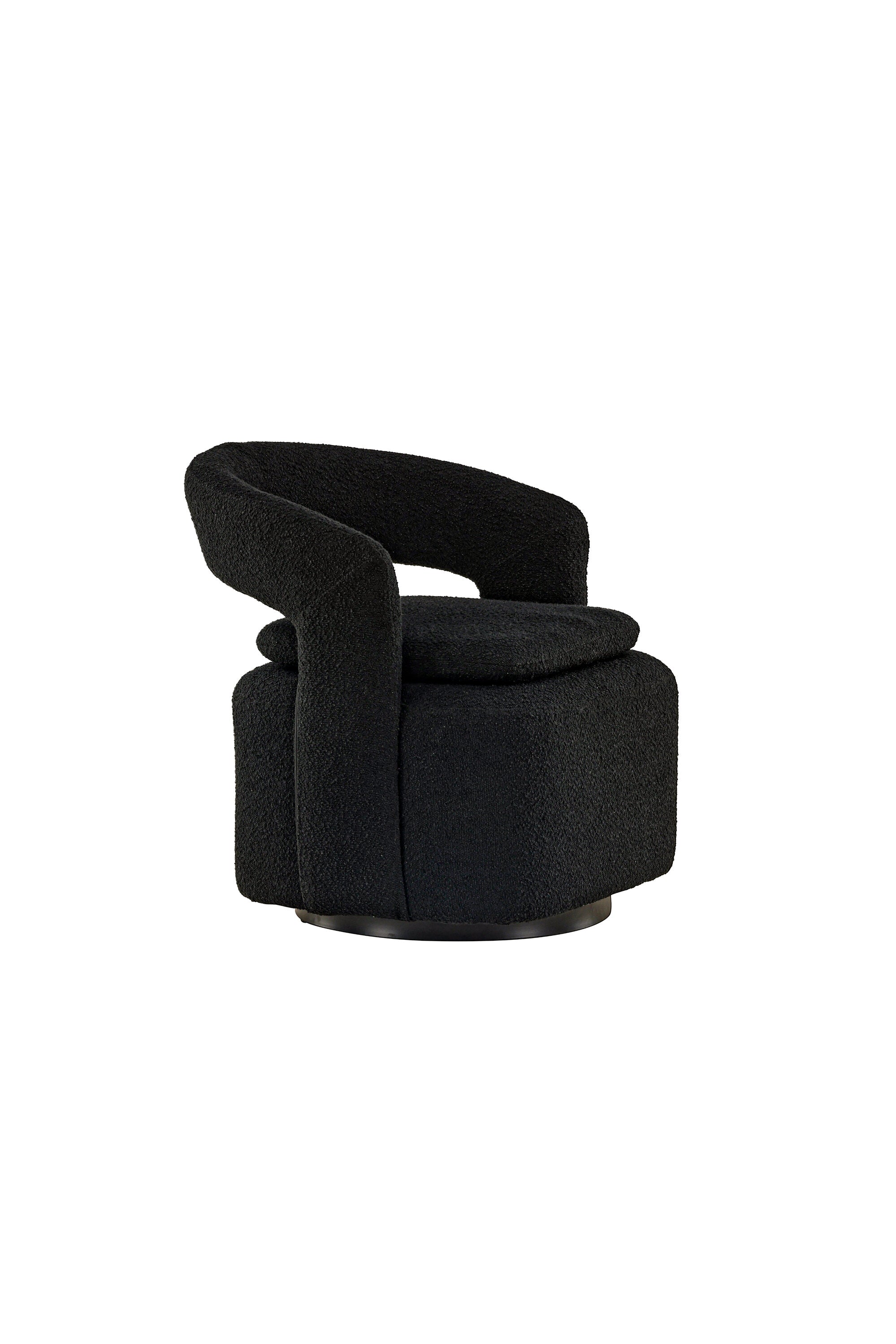 Laurel Sessel in Schwarz präsentiert im Onlineshop von KAQTU Design AG. Sessel mit Armlehnen ist von Venture Home