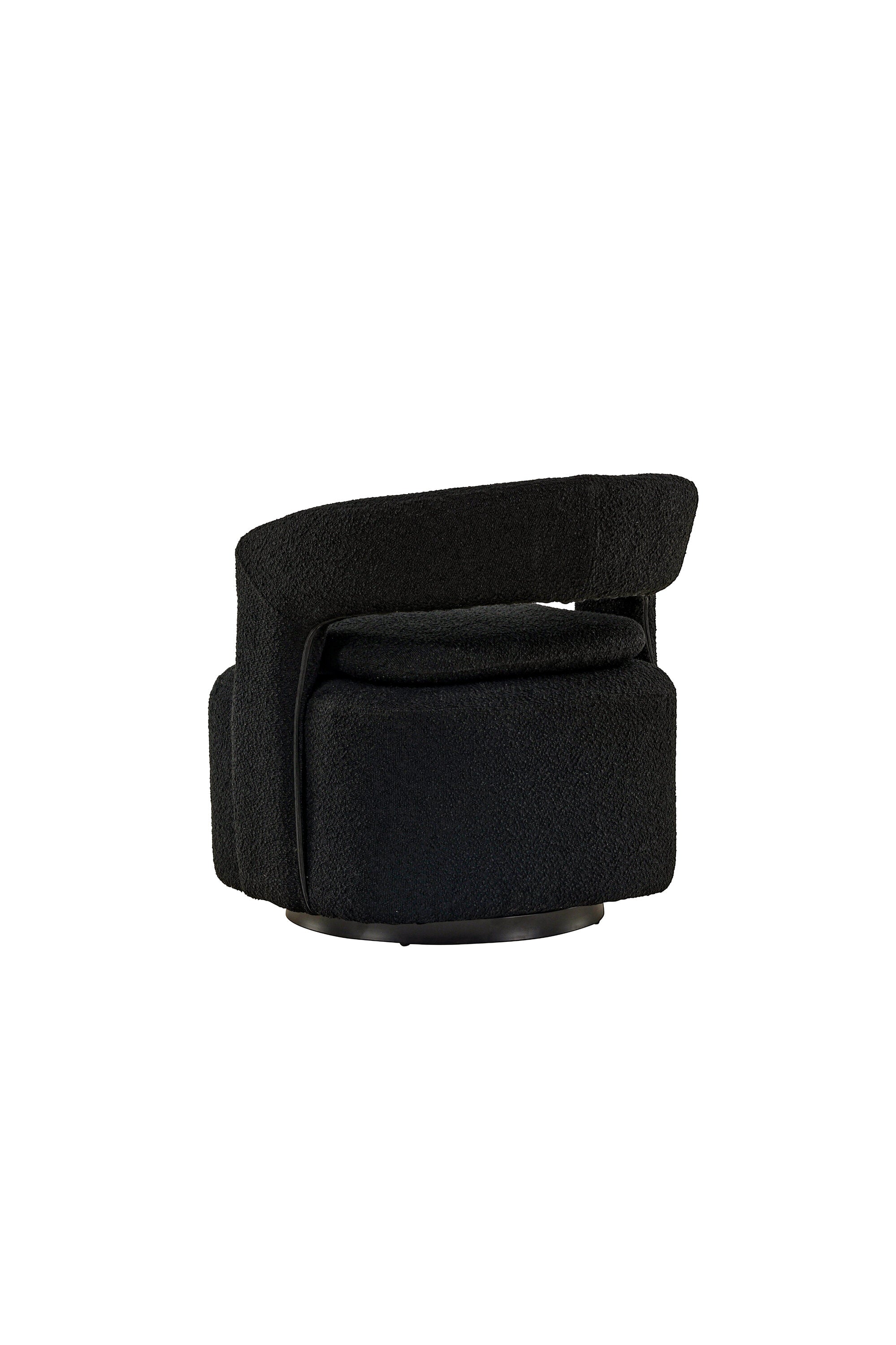 Laurel Sessel in Schwarz präsentiert im Onlineshop von KAQTU Design AG. Sessel mit Armlehnen ist von Venture Home