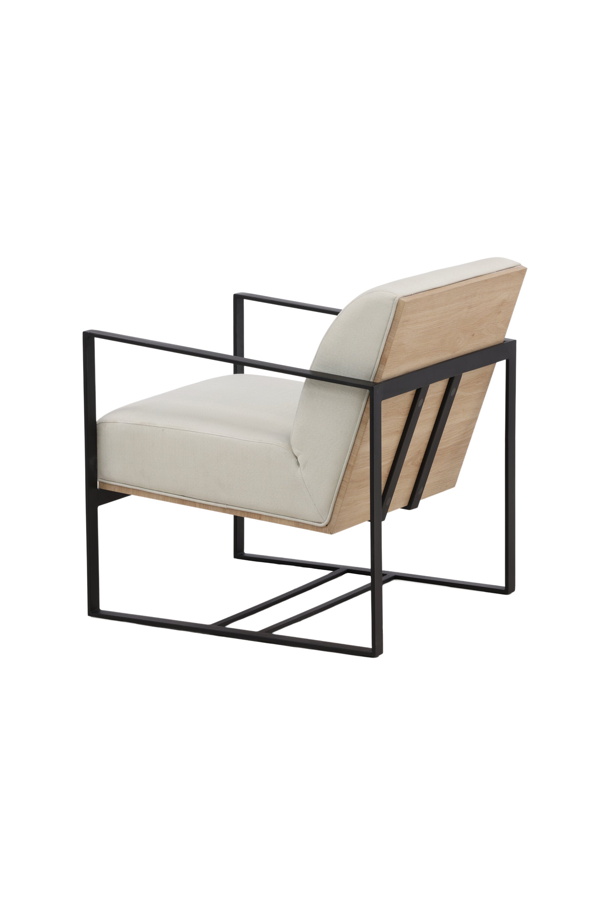 Kansas Sessel in Cremefarben präsentiert im Onlineshop von KAQTU Design AG. Sessel mit Armlehnen ist von Venture Home