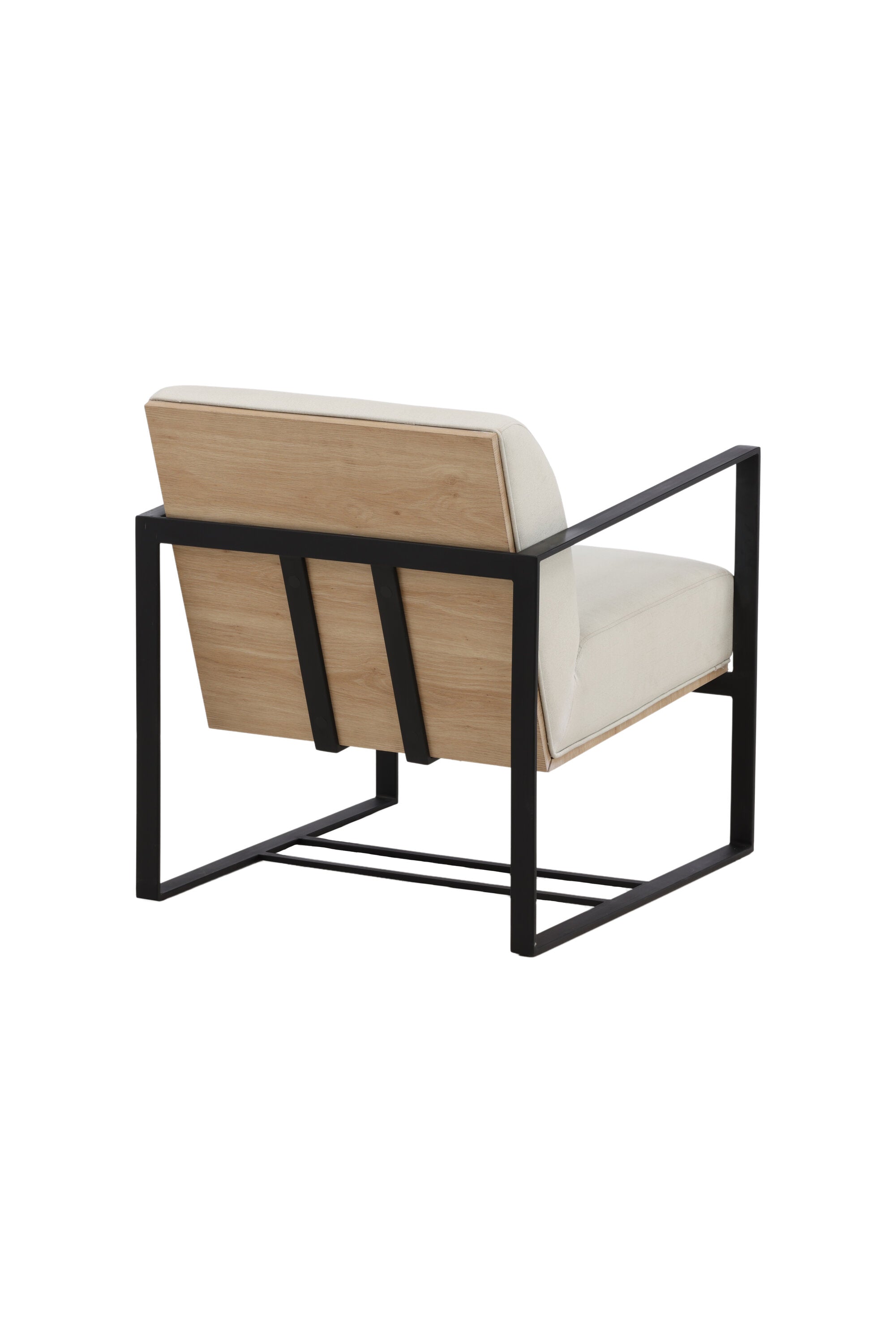Kansas Sessel in Cremefarben präsentiert im Onlineshop von KAQTU Design AG. Sessel mit Armlehnen ist von Venture Home