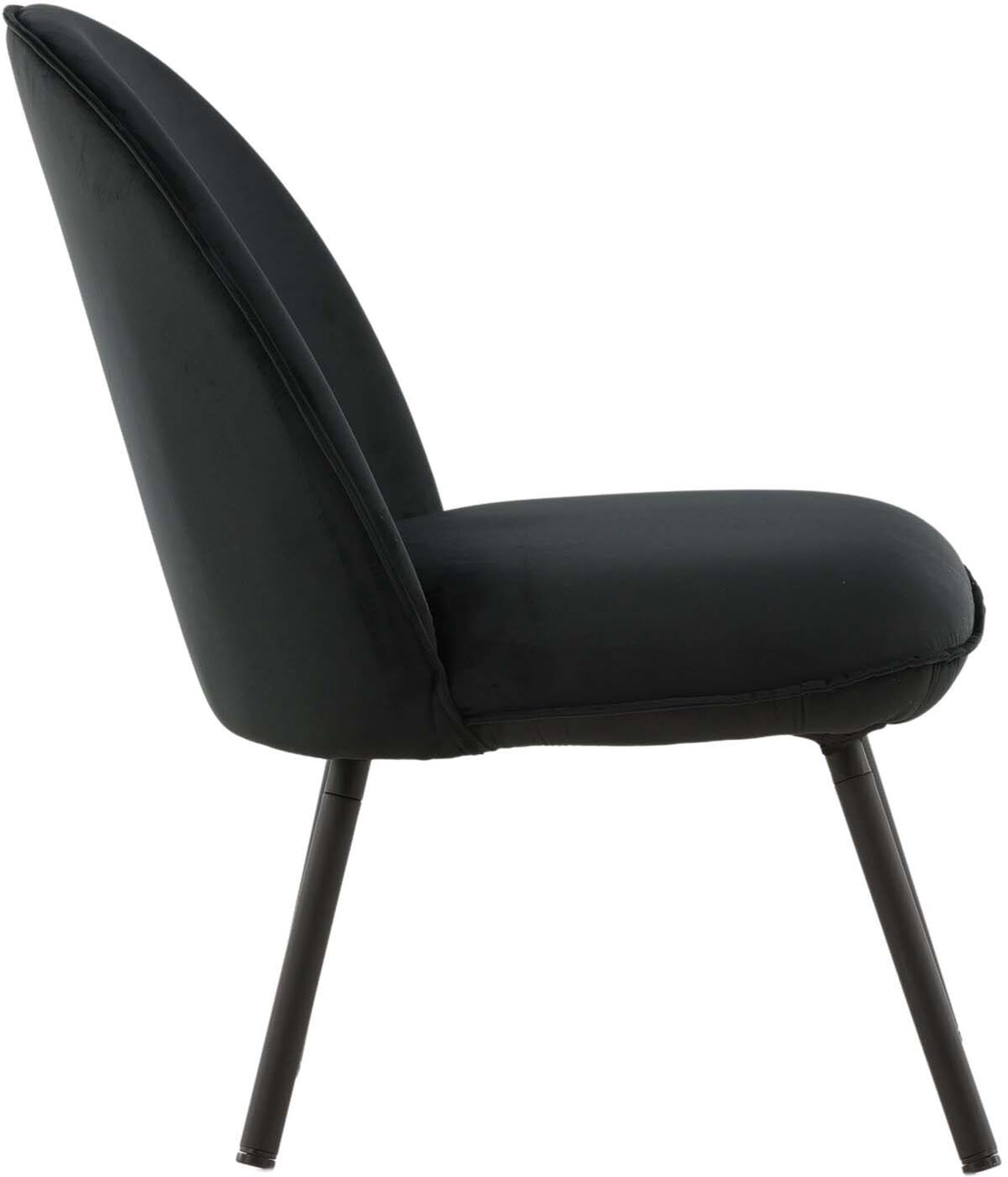 Polar Sessel in Schwarz präsentiert im Onlineshop von KAQTU Design AG. Sessel ist von Venture Home