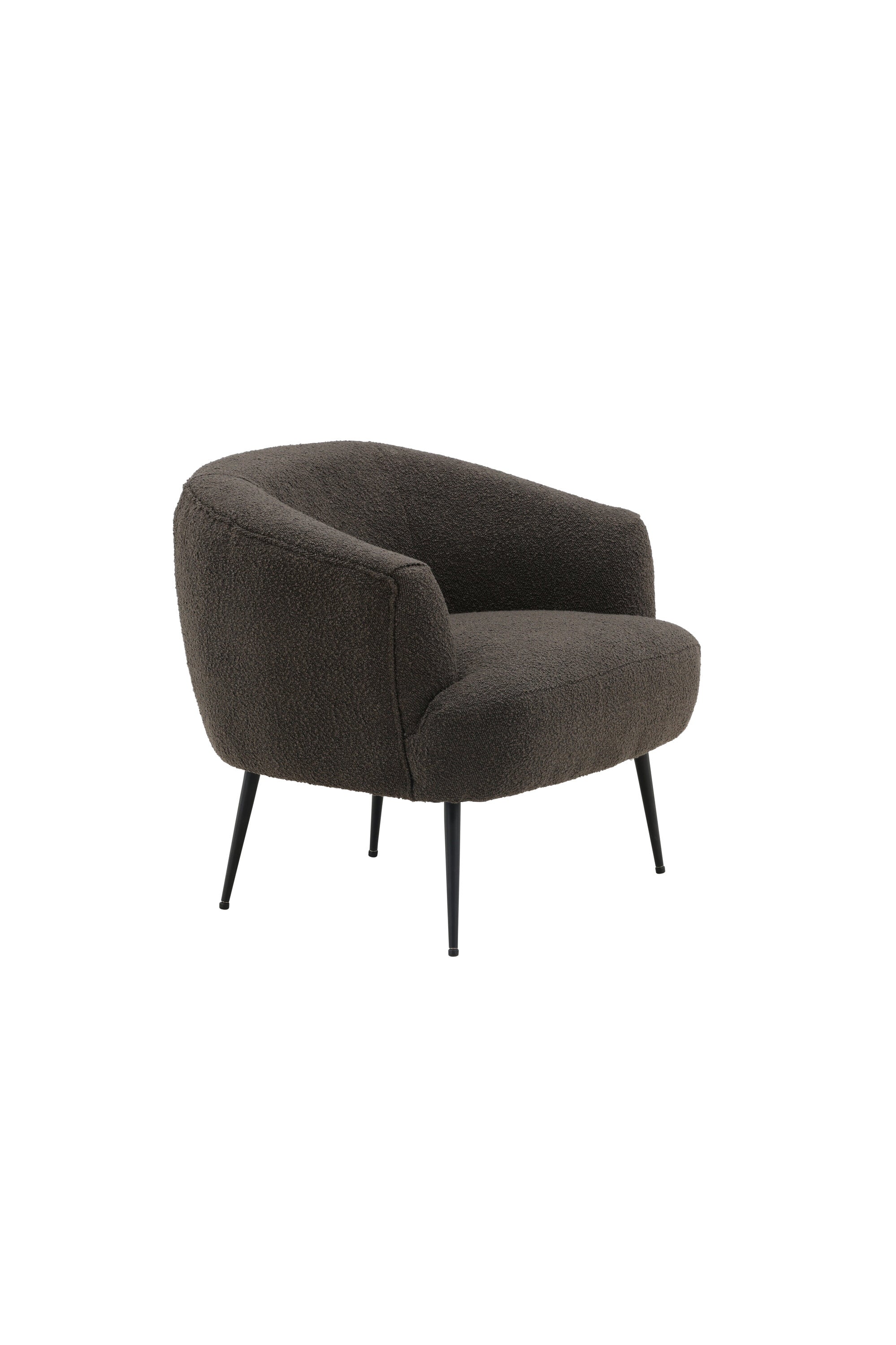 Derry Sessel in Dunkelgrau präsentiert im Onlineshop von KAQTU Design AG. Sessel mit Armlehnen ist von Venture Home
