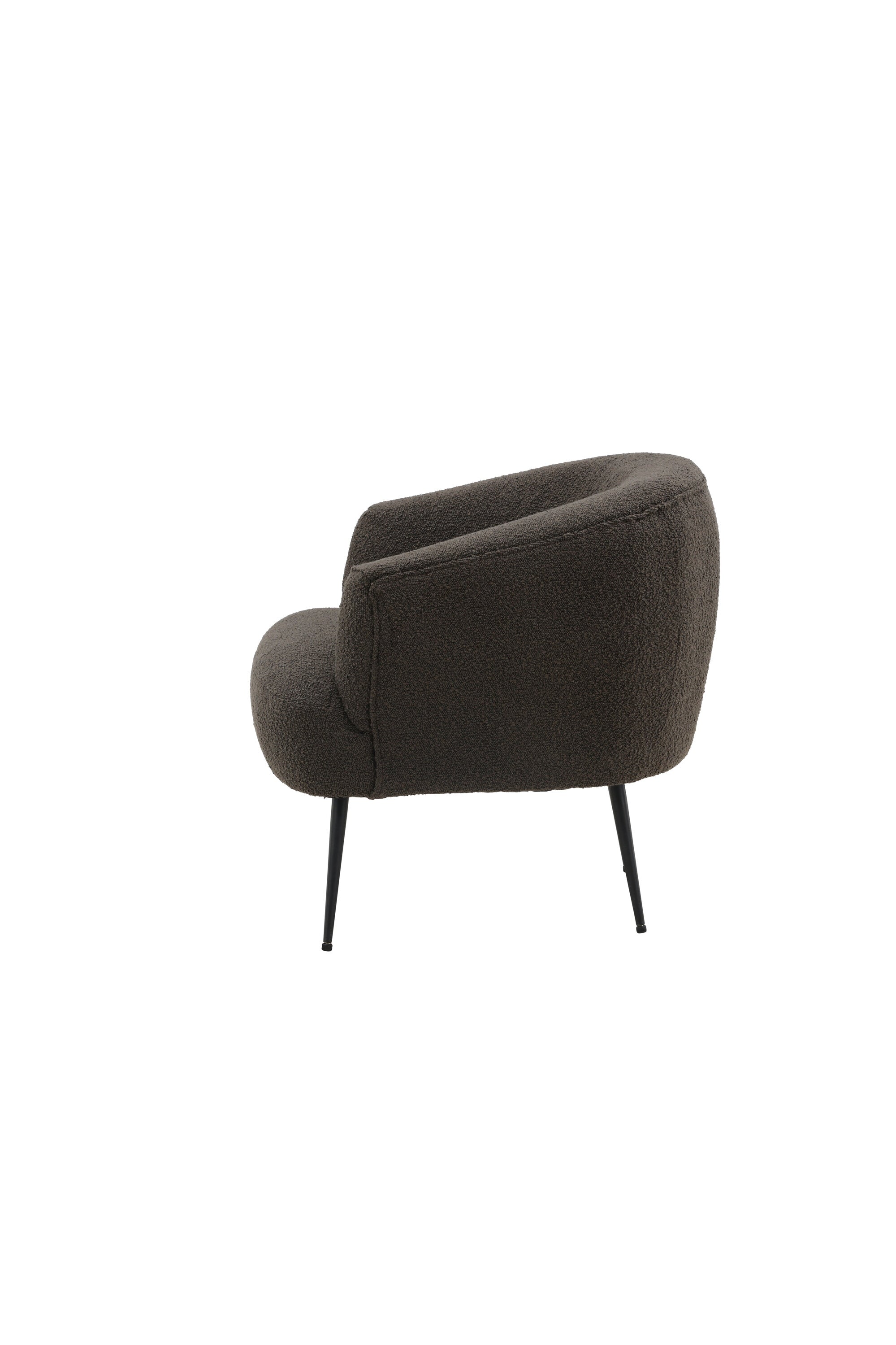 Derry Sessel in Dunkelgrau präsentiert im Onlineshop von KAQTU Design AG. Sessel mit Armlehnen ist von Venture Home