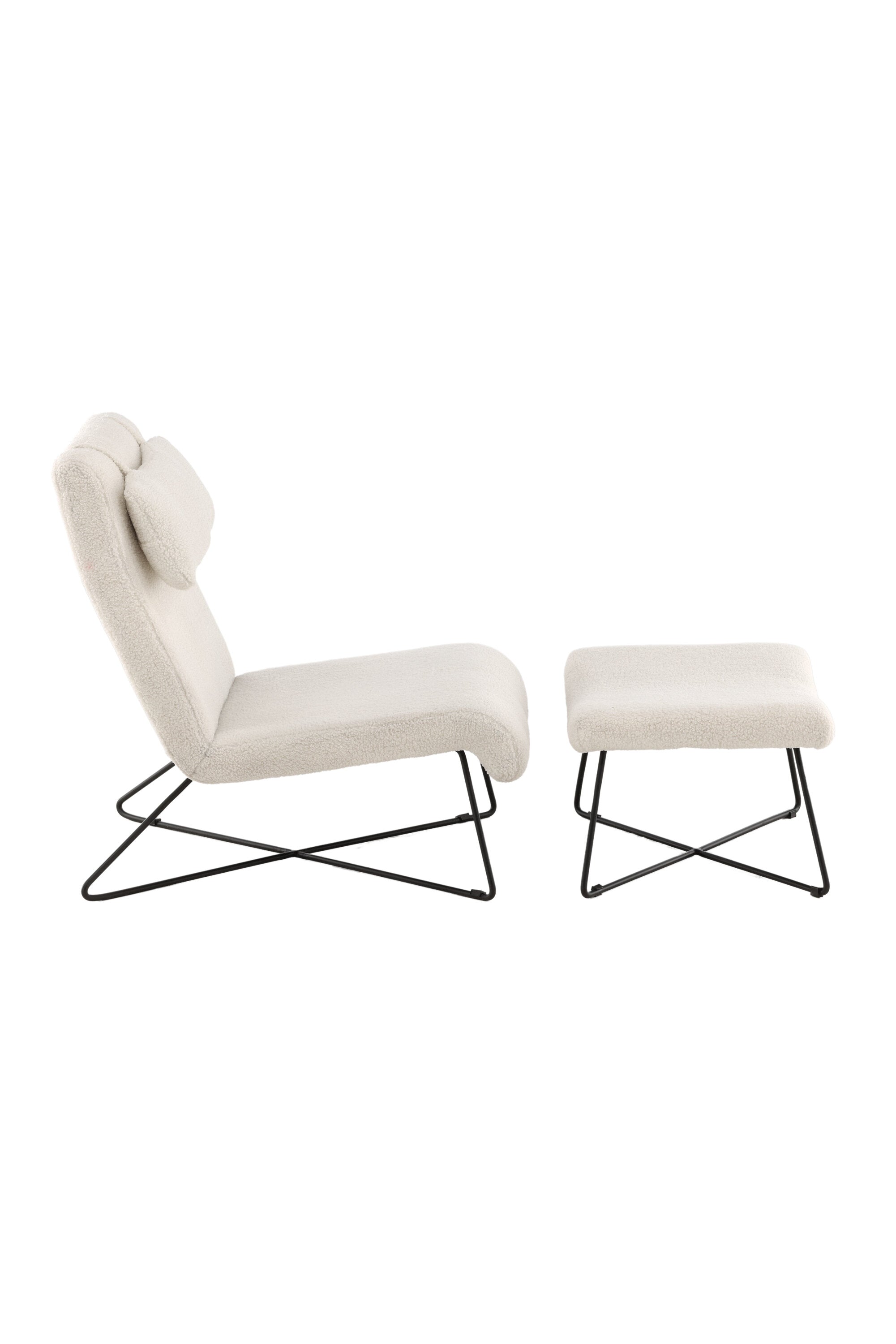 Laconia Sessel in Weiss präsentiert im Onlineshop von KAQTU Design AG. Sessel ist von Venture Home