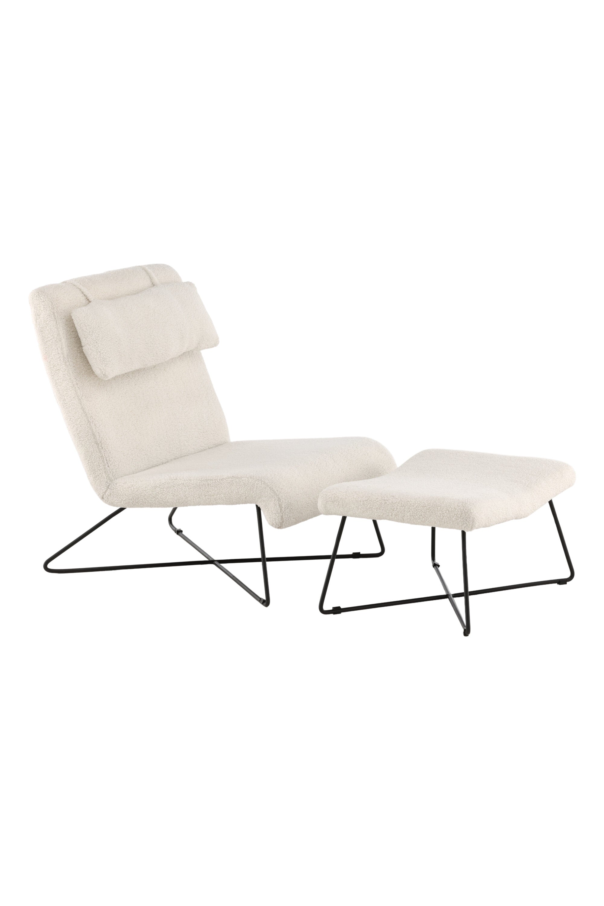 Laconia Sessel in Weiss präsentiert im Onlineshop von KAQTU Design AG. Sessel ist von Venture Home