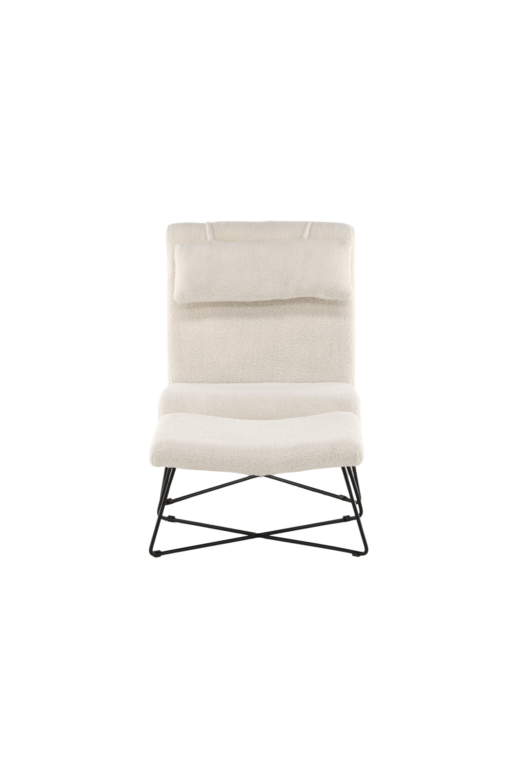 Laconia Sessel in Weiss präsentiert im Onlineshop von KAQTU Design AG. Sessel ist von Venture Home