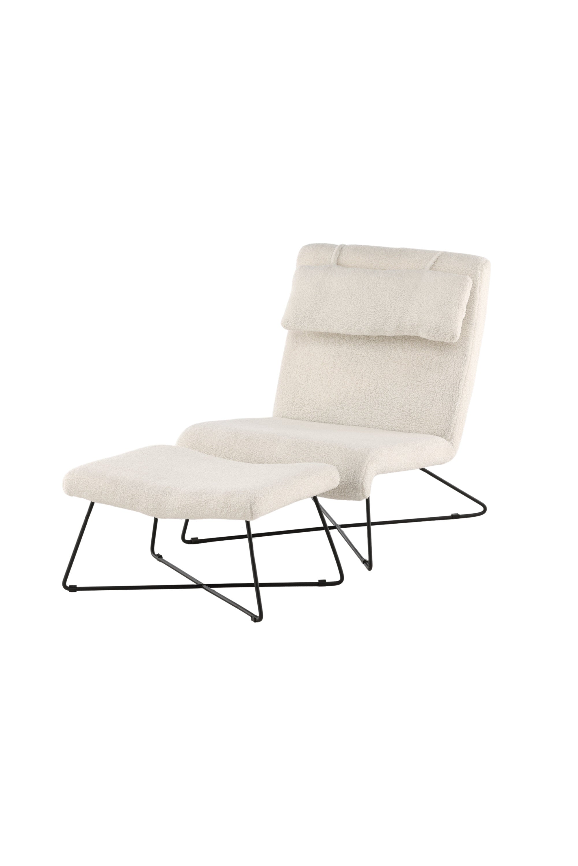Laconia Sessel in Weiss präsentiert im Onlineshop von KAQTU Design AG. Sessel ist von Venture Home