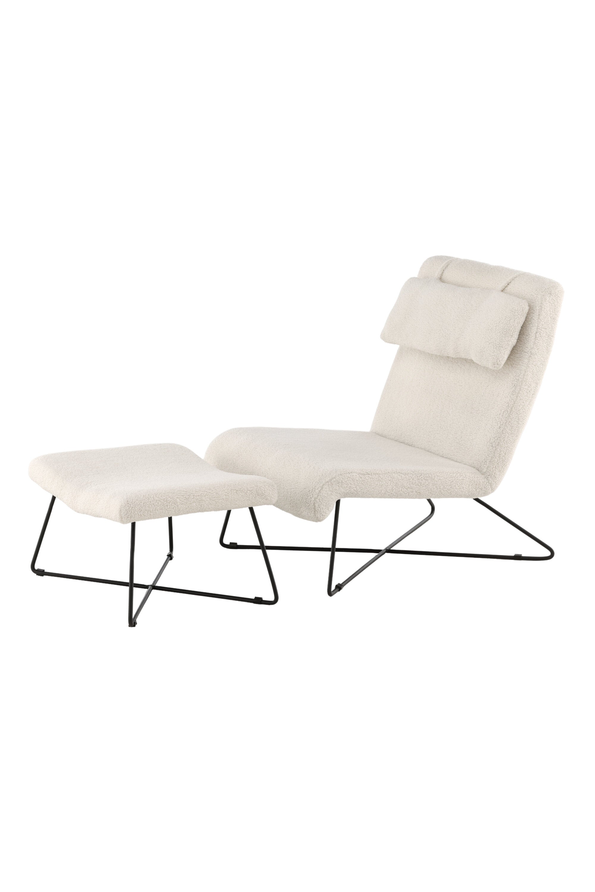 Laconia Sessel in Weiss präsentiert im Onlineshop von KAQTU Design AG. Sessel ist von Venture Home
