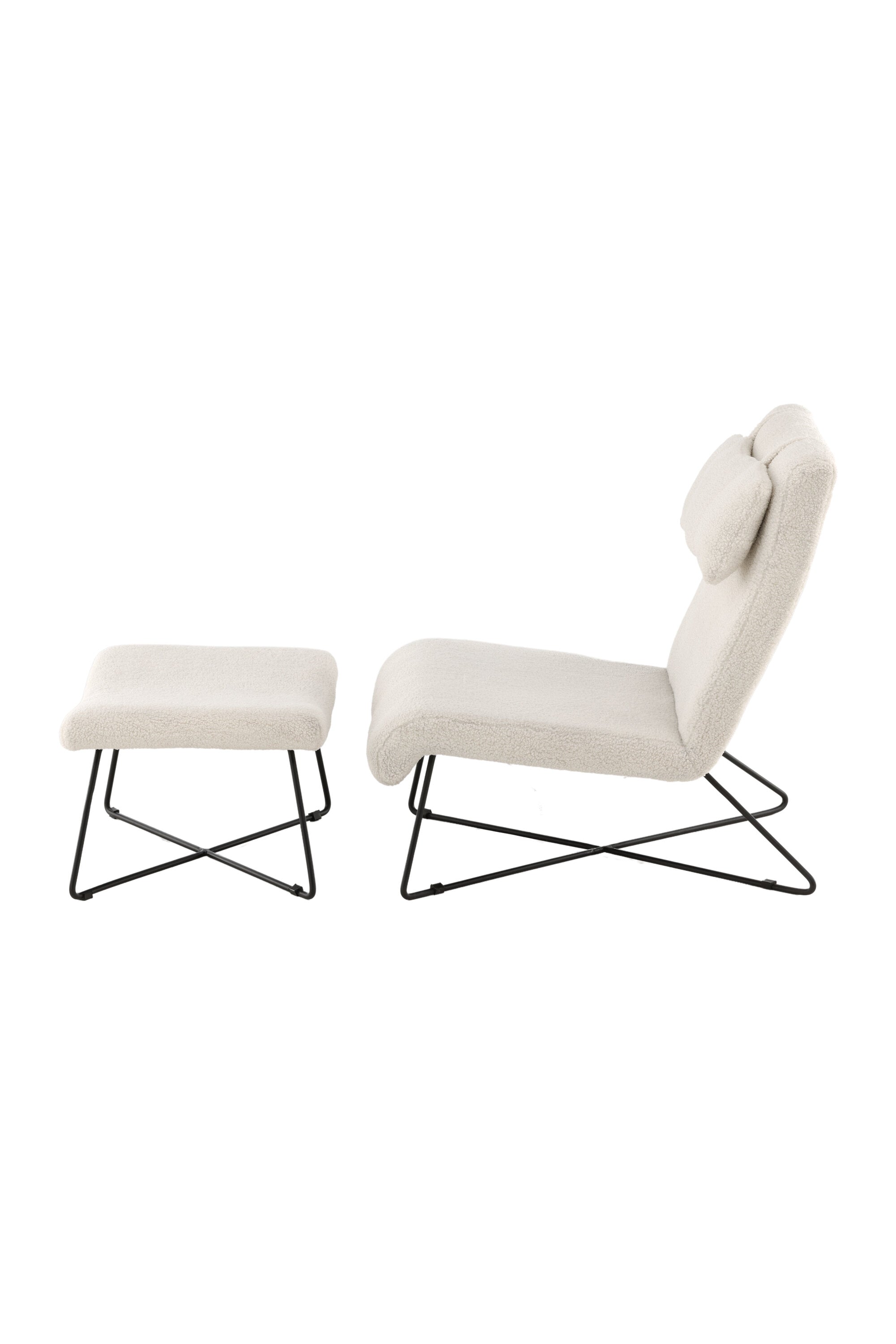 Laconia Sessel in Weiss präsentiert im Onlineshop von KAQTU Design AG. Sessel ist von Venture Home