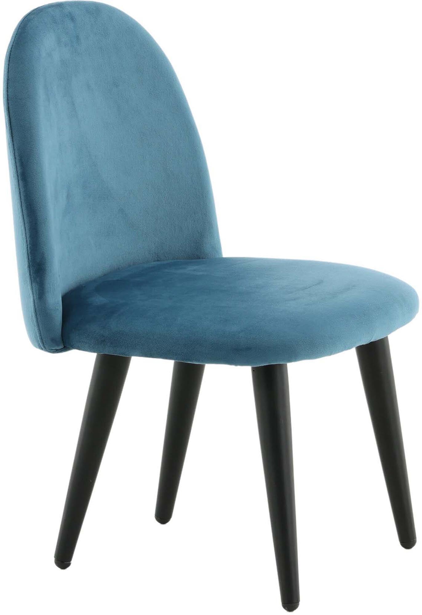 Stilvoller Velvet Stuhl XXS von Venture Home für Kinderzimmer.