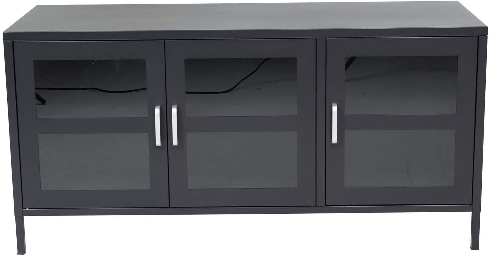 Acero TV-Kommode in Schwarz präsentiert im Onlineshop von KAQTU Design AG. TV-Möbel ist von Venture Home