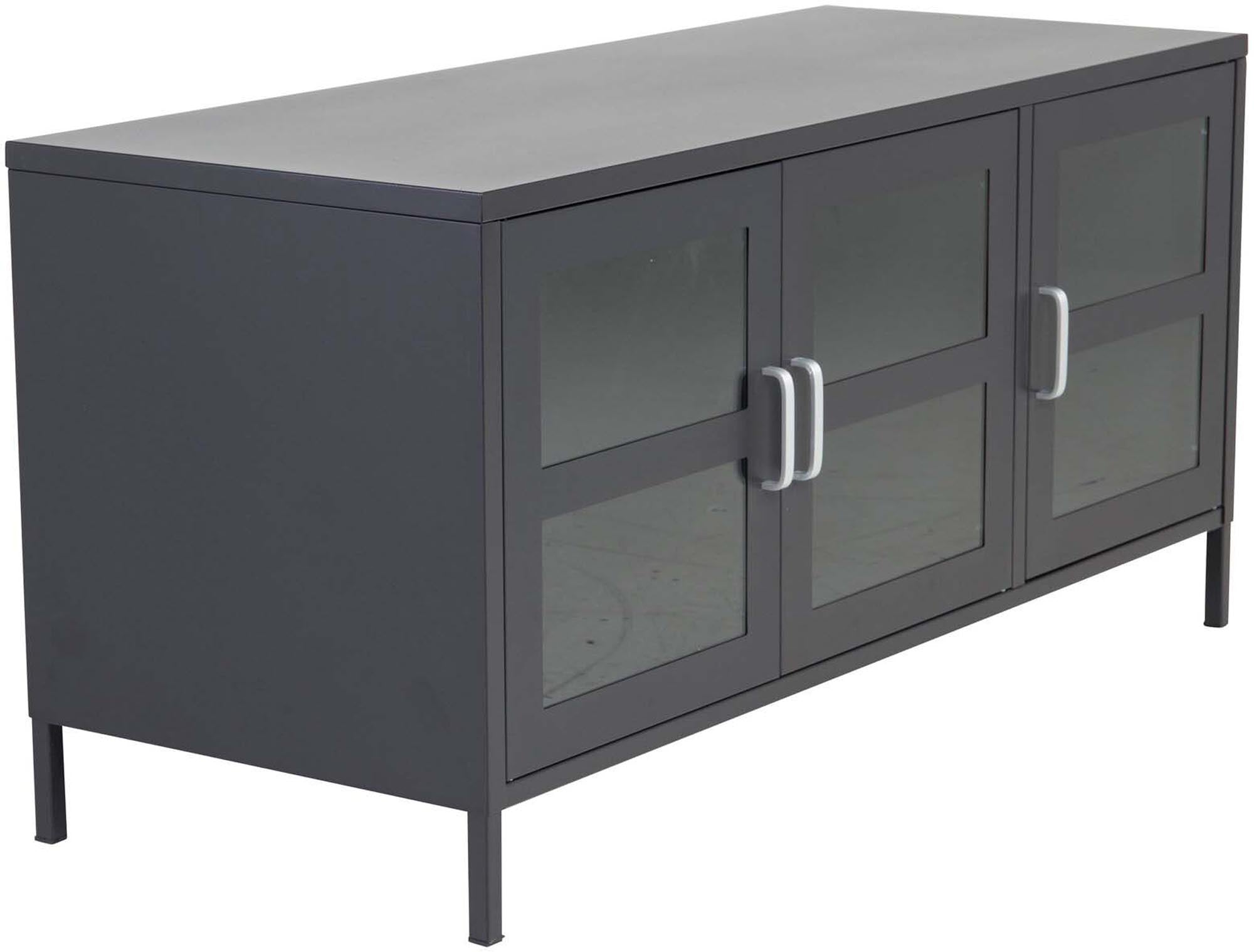 Moderne Acero TV-Kommode von Venture Home: Funktionalität trifft auf elegantes Design für Ihr Wohnzimmer.