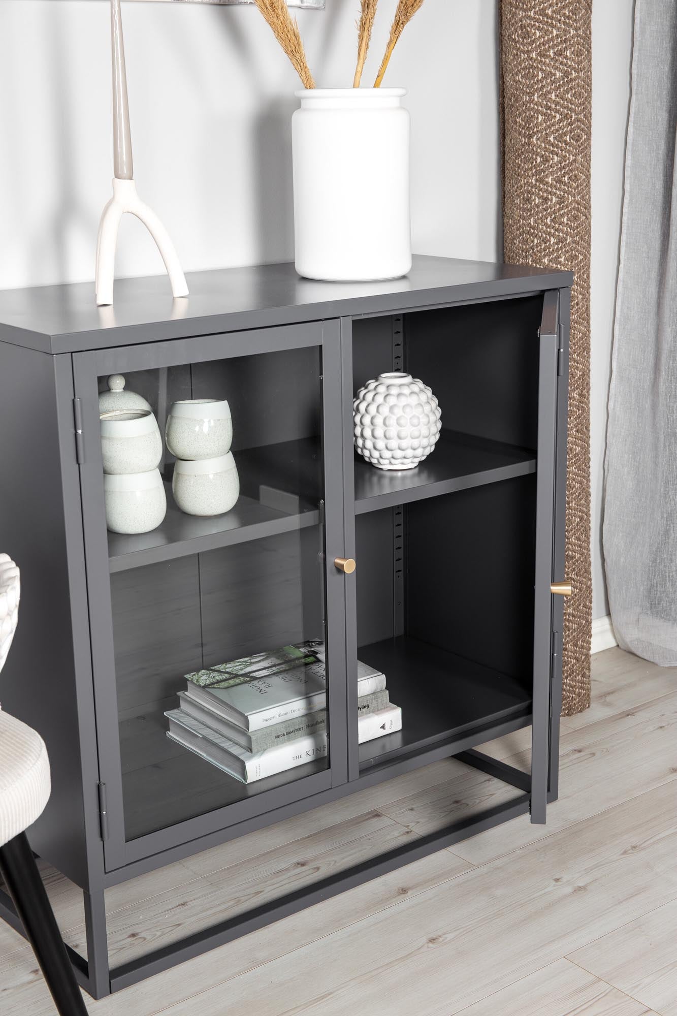 Will Kabinett in Grau präsentiert im Onlineshop von KAQTU Design AG. Cabinet ist von Venture Home