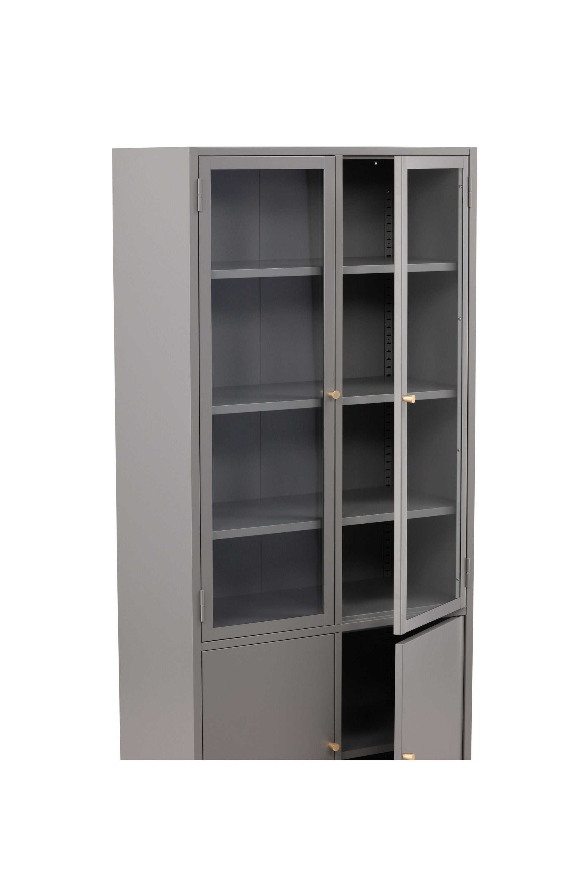 Will Regal in Hellgrau präsentiert im Onlineshop von KAQTU Design AG. Standregal ist von Venture Home