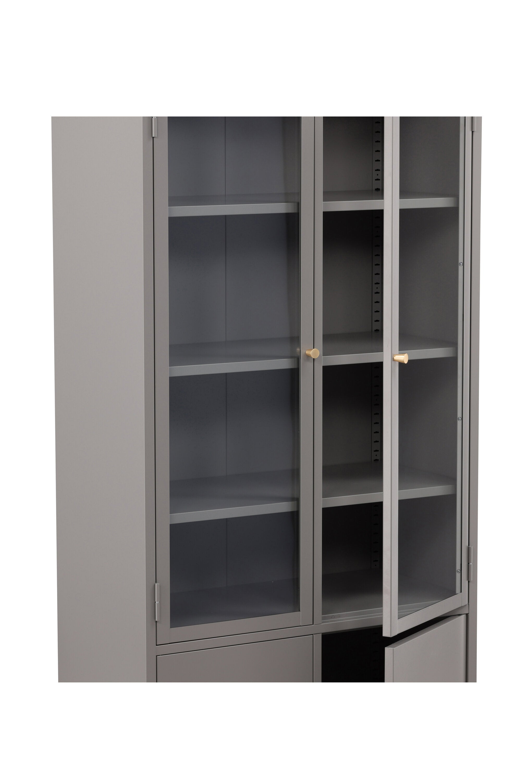 Will Regal in Hellgrau präsentiert im Onlineshop von KAQTU Design AG. Standregal ist von Venture Home