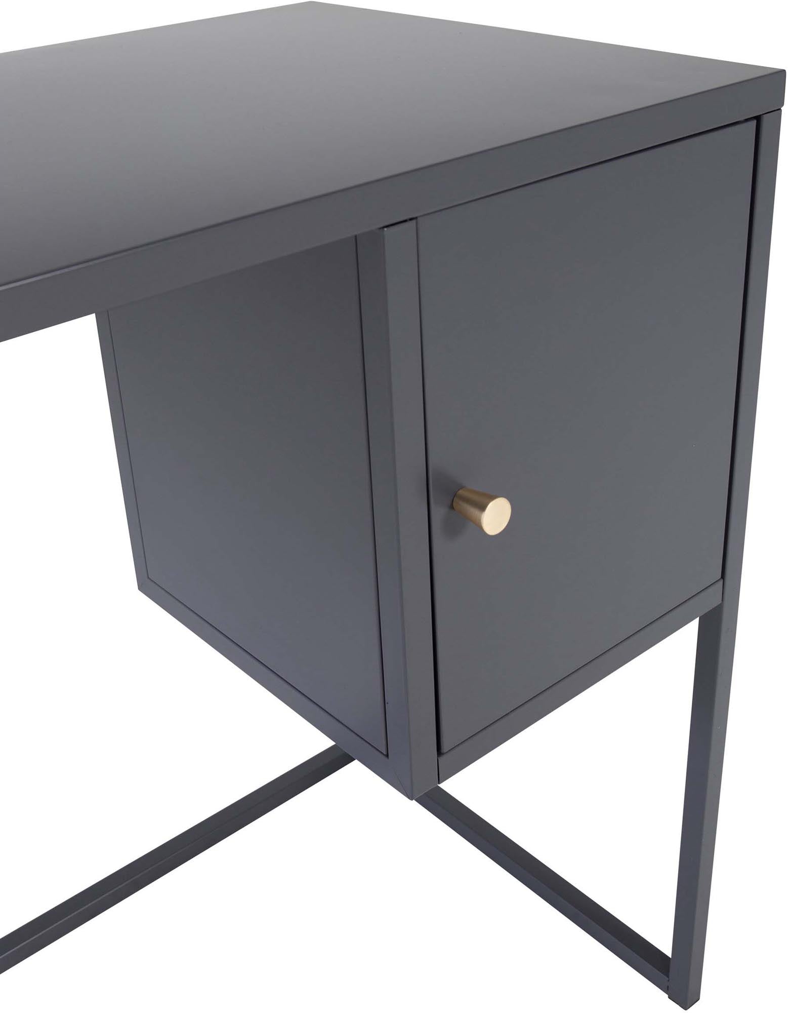Will Schreibtisch in Grau präsentiert im Onlineshop von KAQTU Design AG. Schreibtisch ist von Venture Home