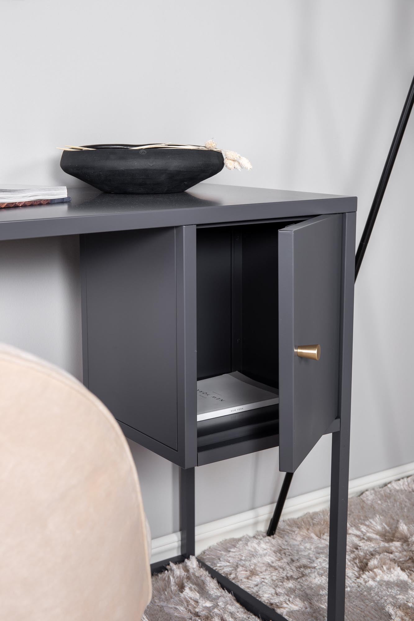 Will Schreibtisch in Grau präsentiert im Onlineshop von KAQTU Design AG. Schreibtisch ist von Venture Home