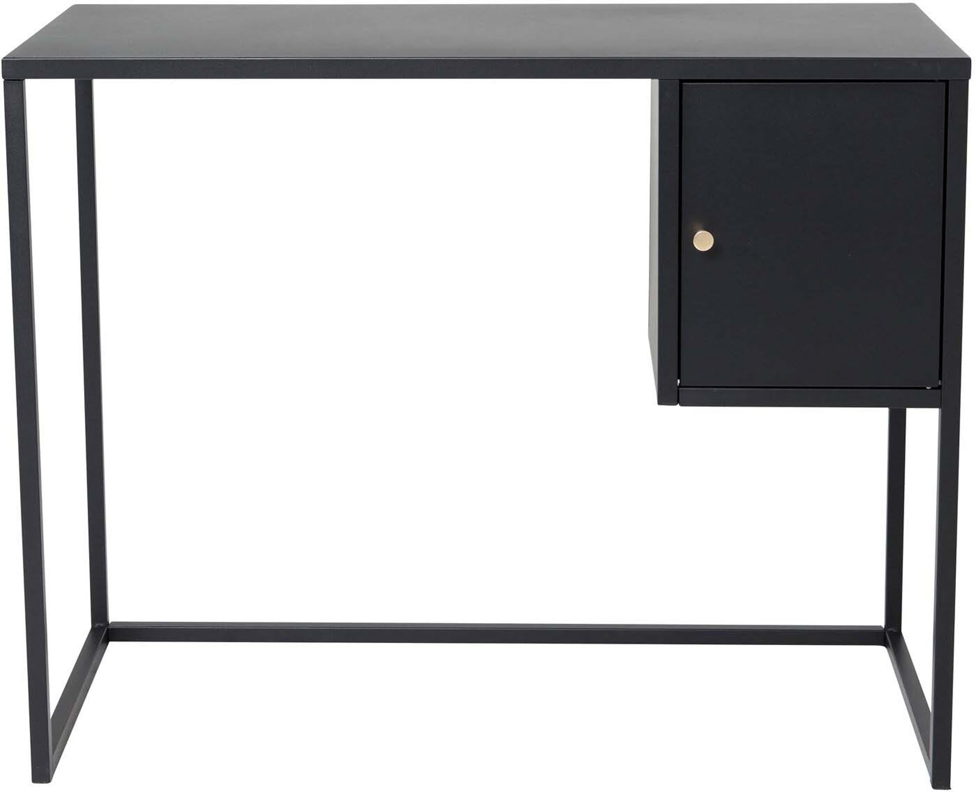 Will Schreibtisch in Schwarz präsentiert im Onlineshop von KAQTU Design AG. Schreibtisch ist von Venture Home