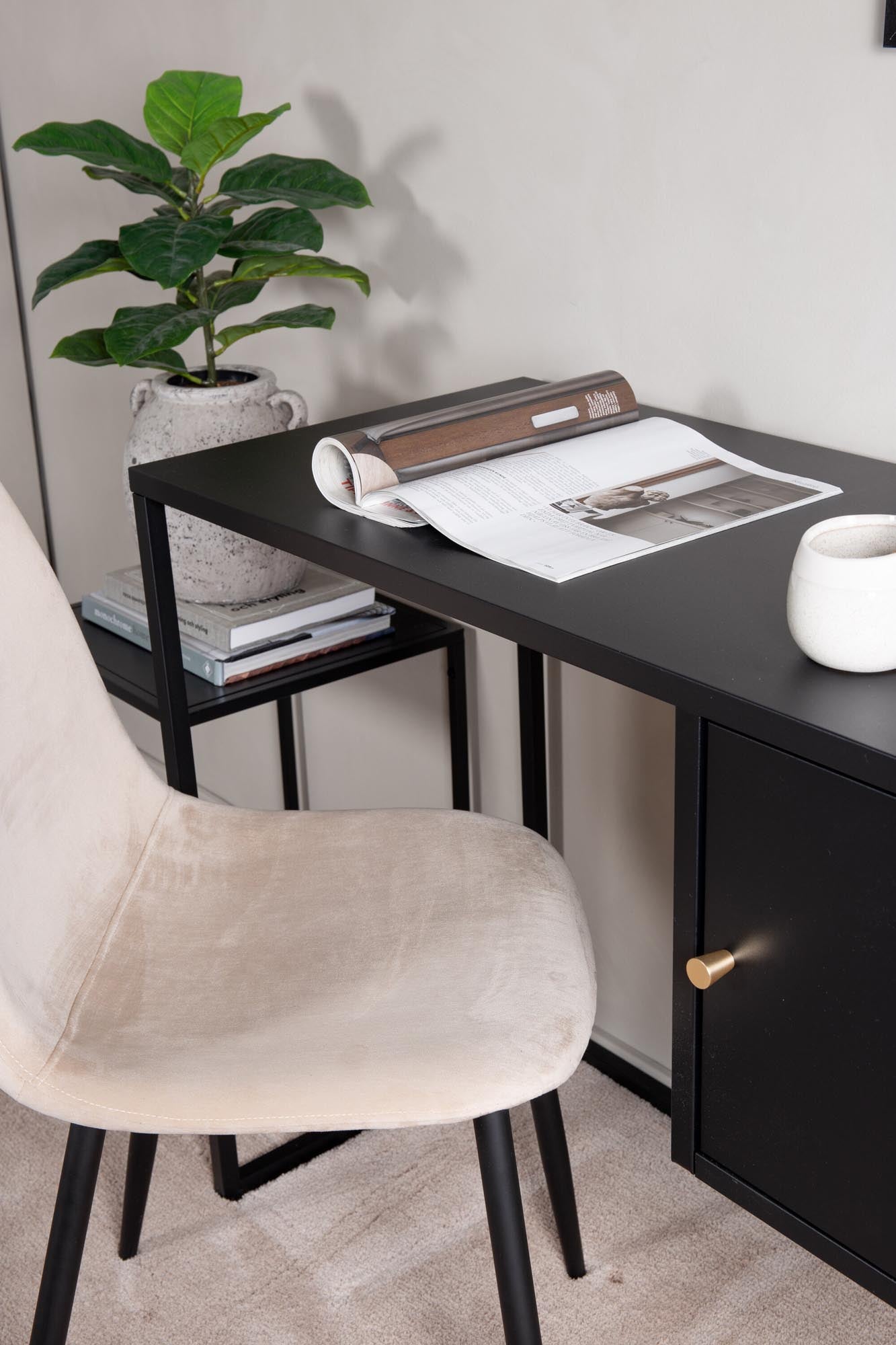 Will Schreibtisch in Schwarz präsentiert im Onlineshop von KAQTU Design AG. Schreibtisch ist von Venture Home