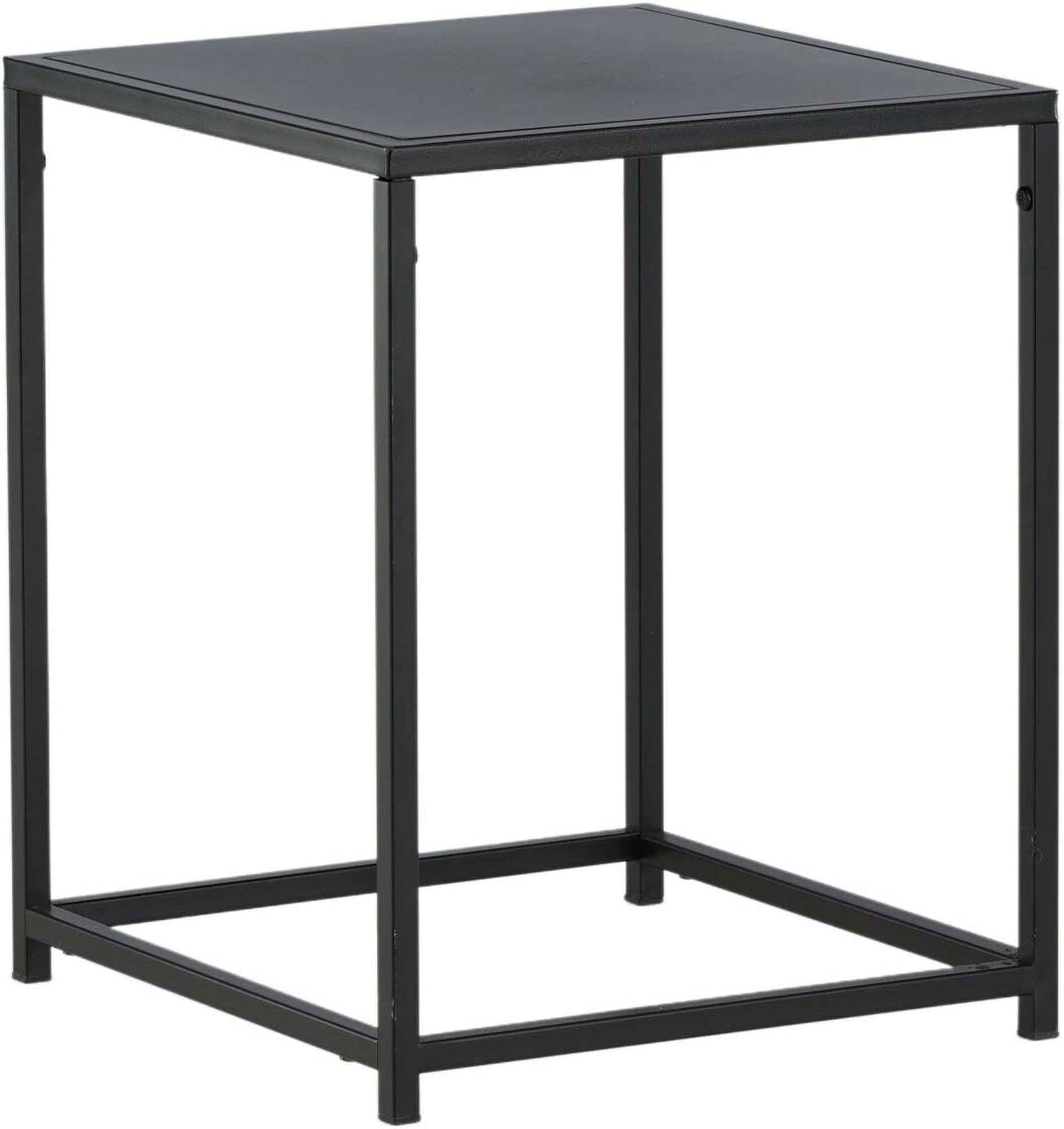 Eleganter Staal Beistelltisch von Venture Home aus hochwertigem Stahl. Ideal für skandinavische und industrielle Einrichtungsstile, vielseitig und langlebig.