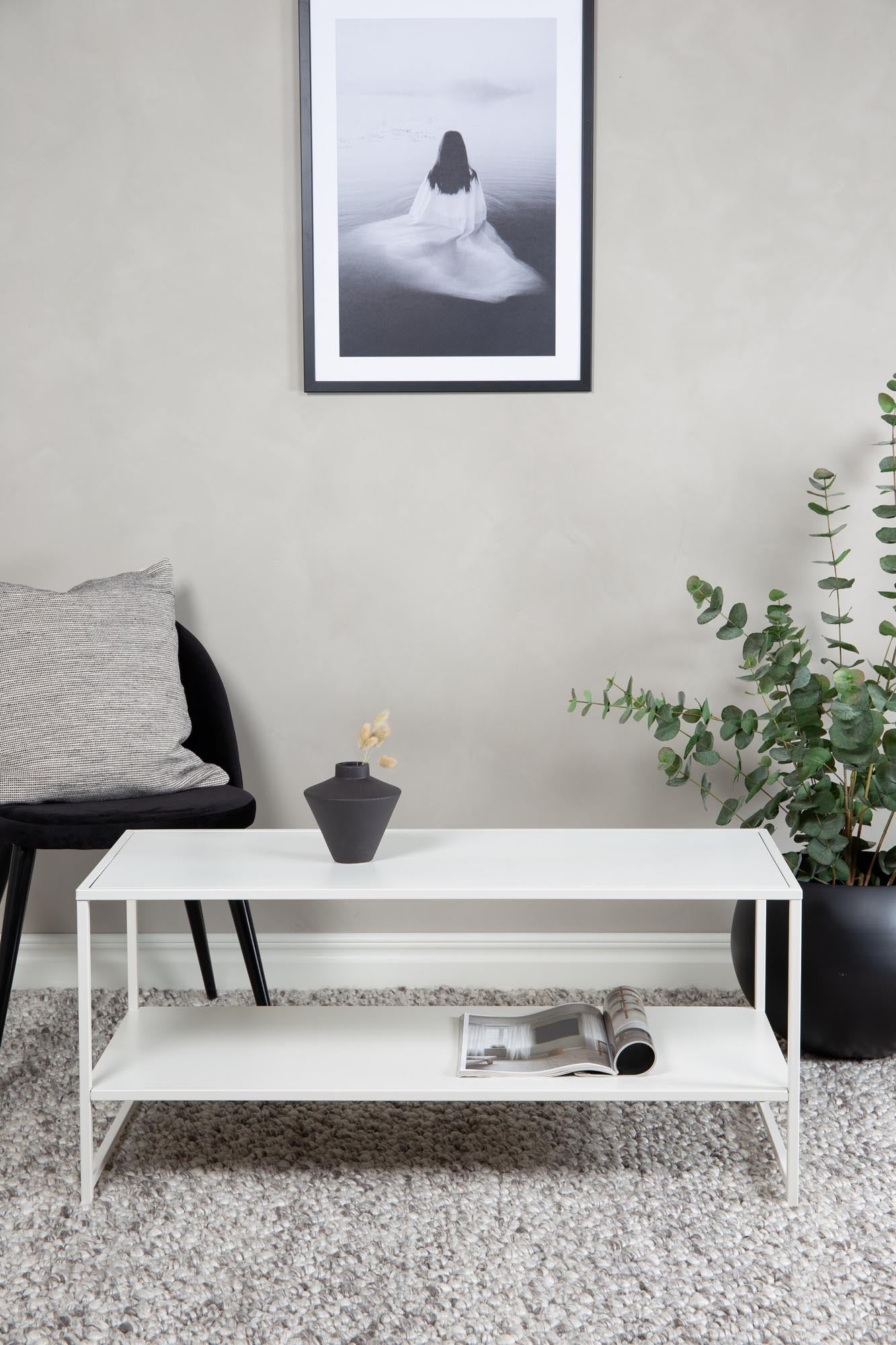 Staal Coffee Tisch in Weiss präsentiert im Onlineshop von KAQTU Design AG. Beistelltisch ist von Venture Home