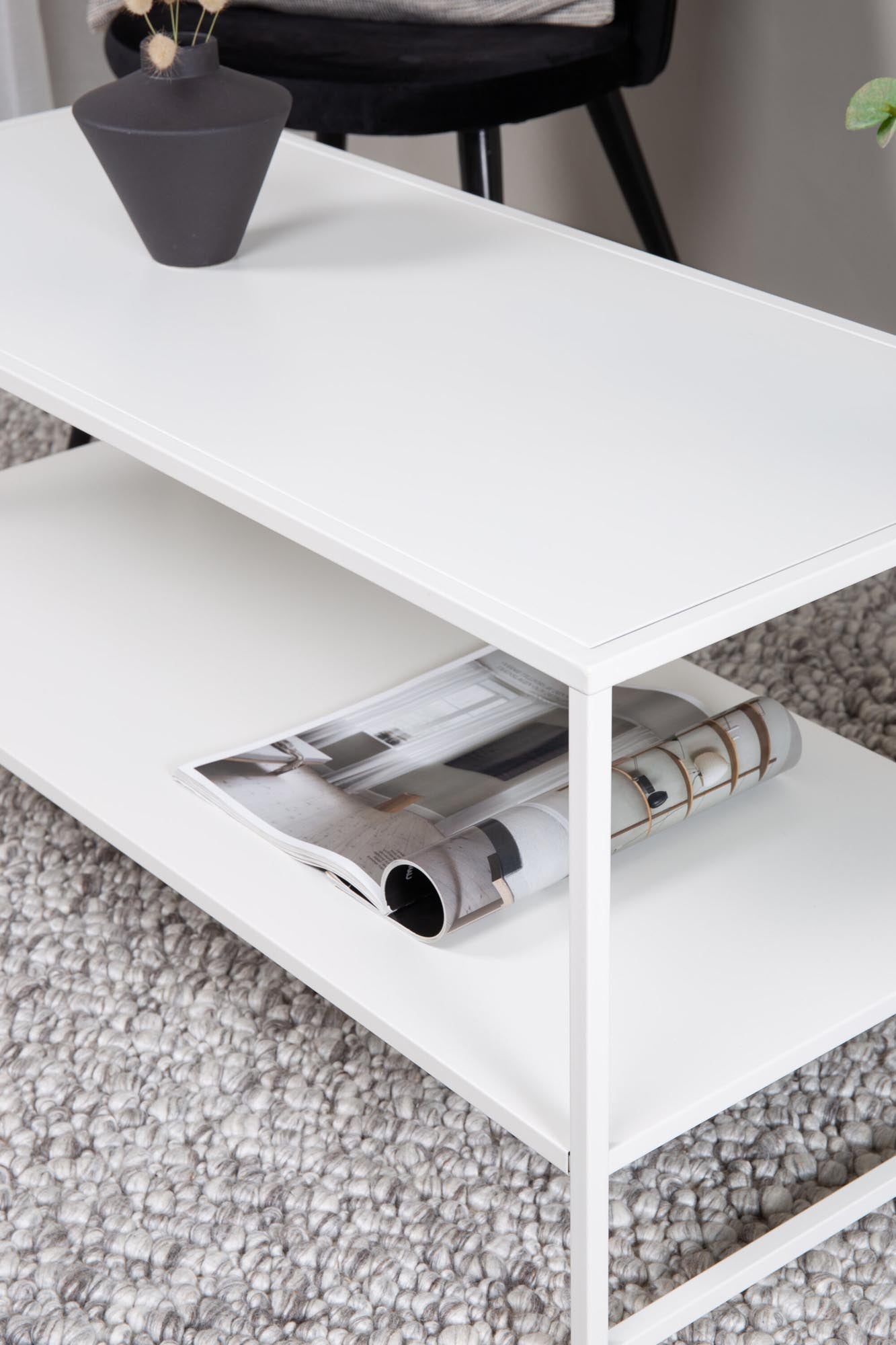 Staal Coffee Tisch in Weiss präsentiert im Onlineshop von KAQTU Design AG. Beistelltisch ist von Venture Home